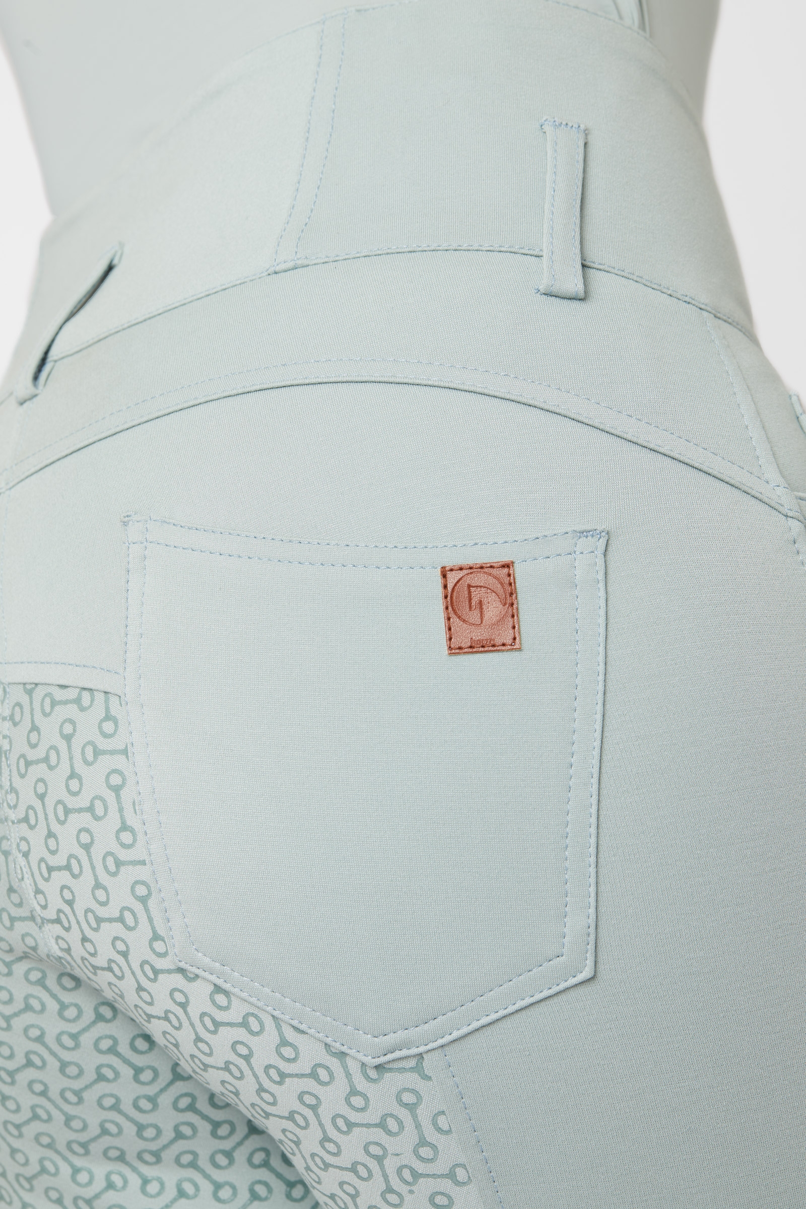 Horze Tara Pantaloni da equitazione a vita alta con full seat in silicone da donna