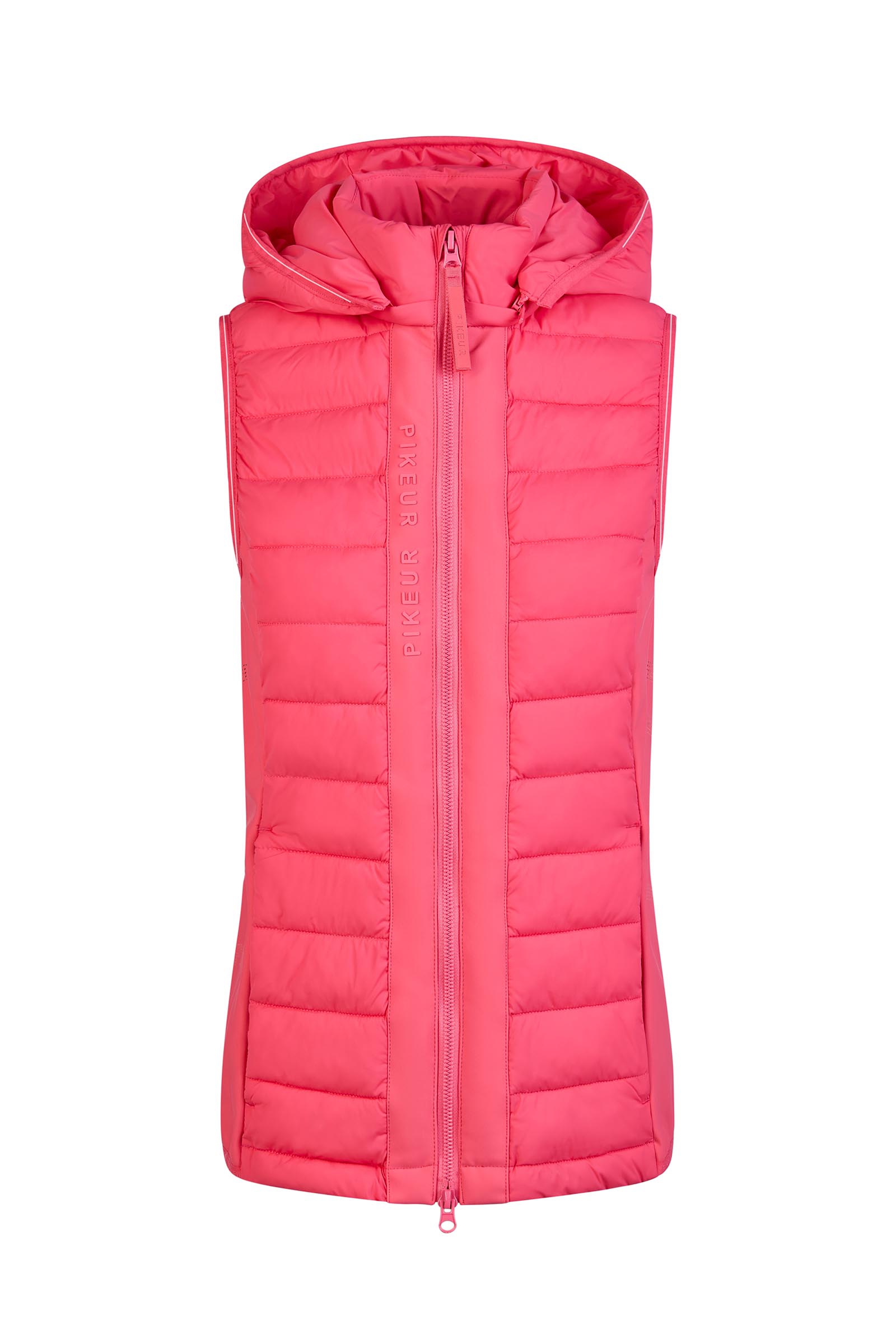 Pikeur gilet ibrido donna con cappuccio removibile