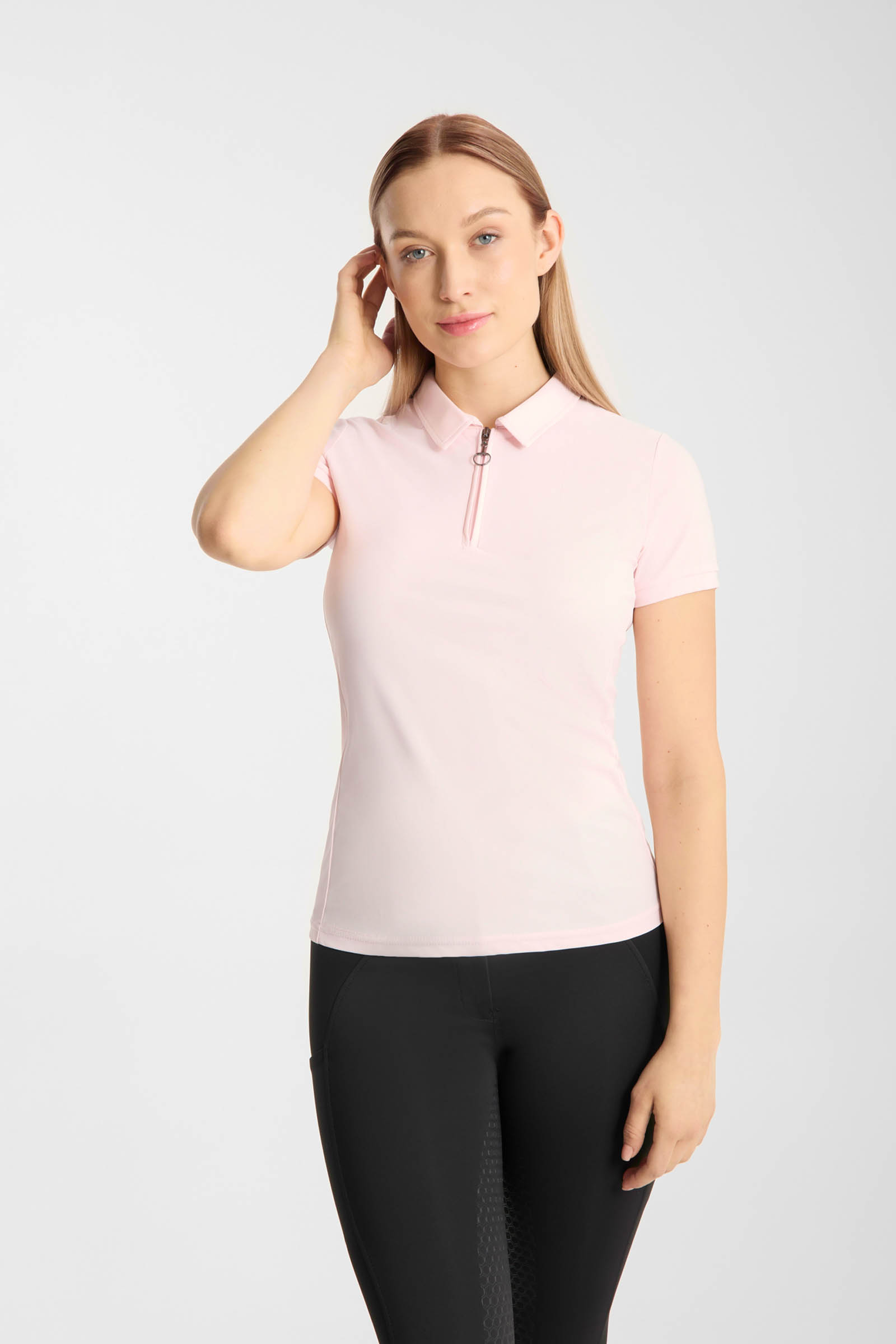 Horze Willow Maglia polo funzionale da donna