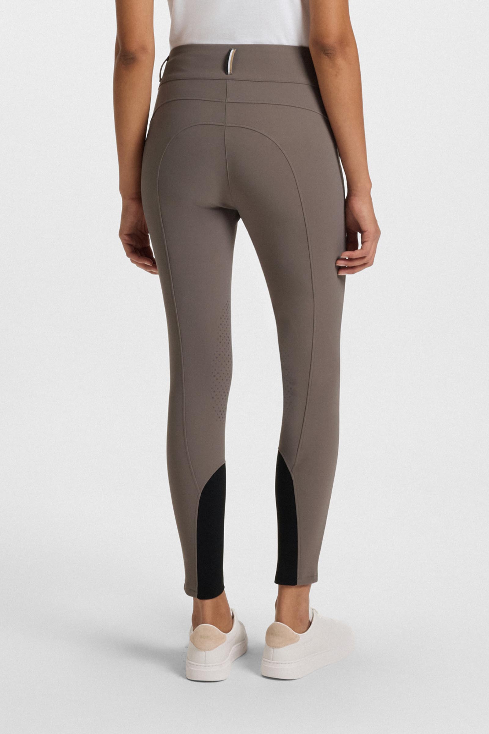 Boss Hannah pantaloni da equitazione donna High Waist knee grip Technical