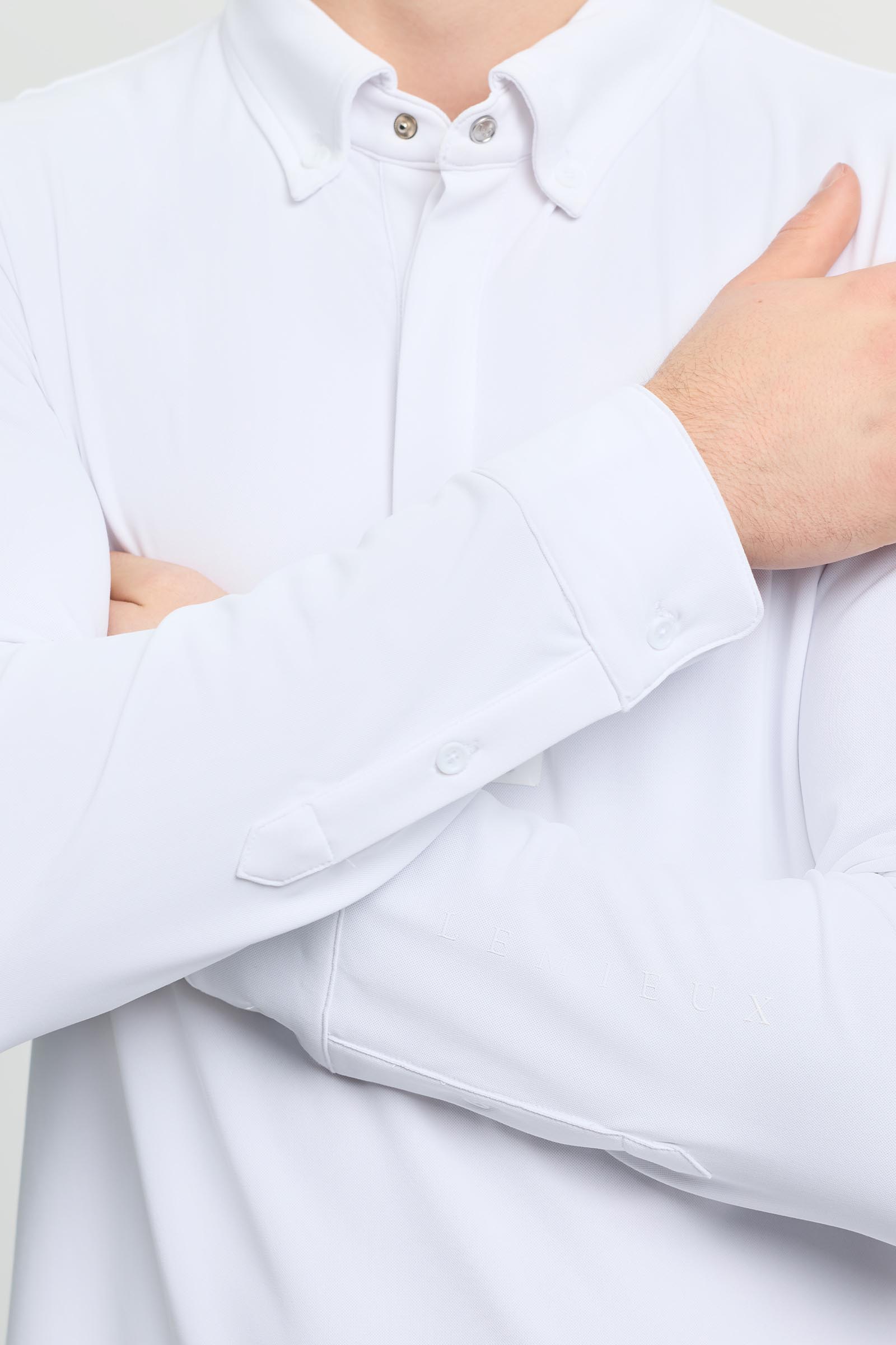 LeMieux camicia da concorso uomo manica lunga