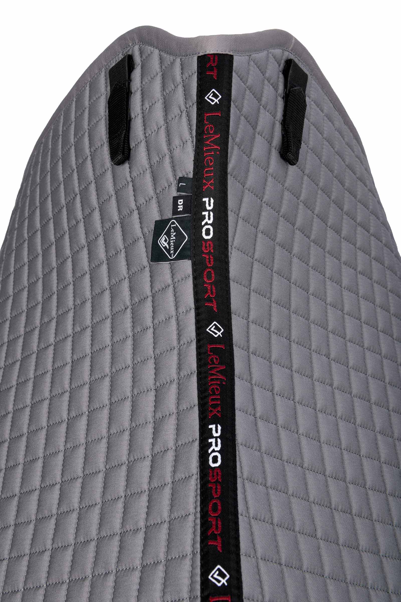 Grey LeMieux Square Sottosella dressage in cotone