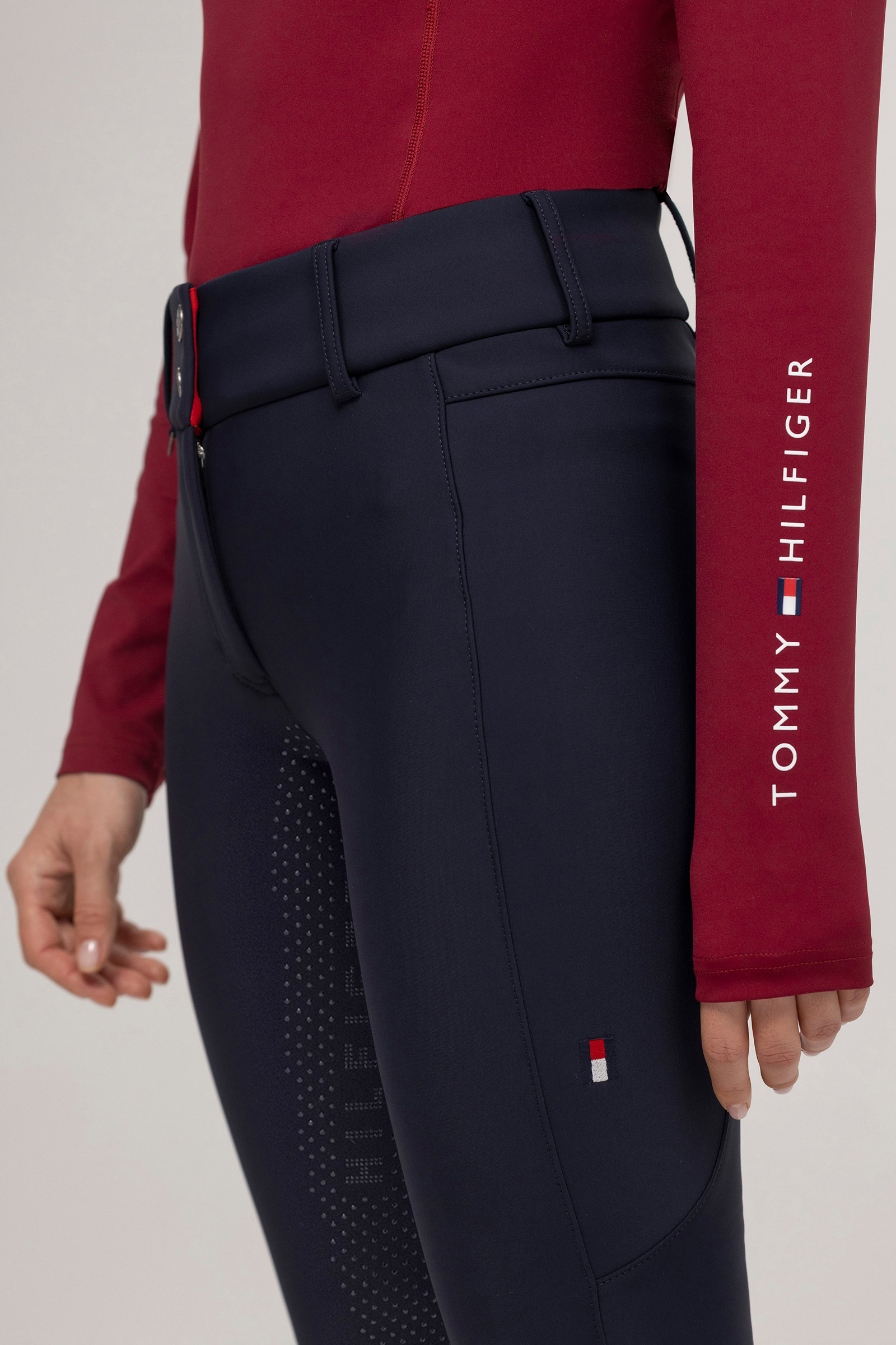 Tommy Hilfiger Equestrian Minnesota Pantaloni Da Equitazione Softshell Donna Con Full Seat