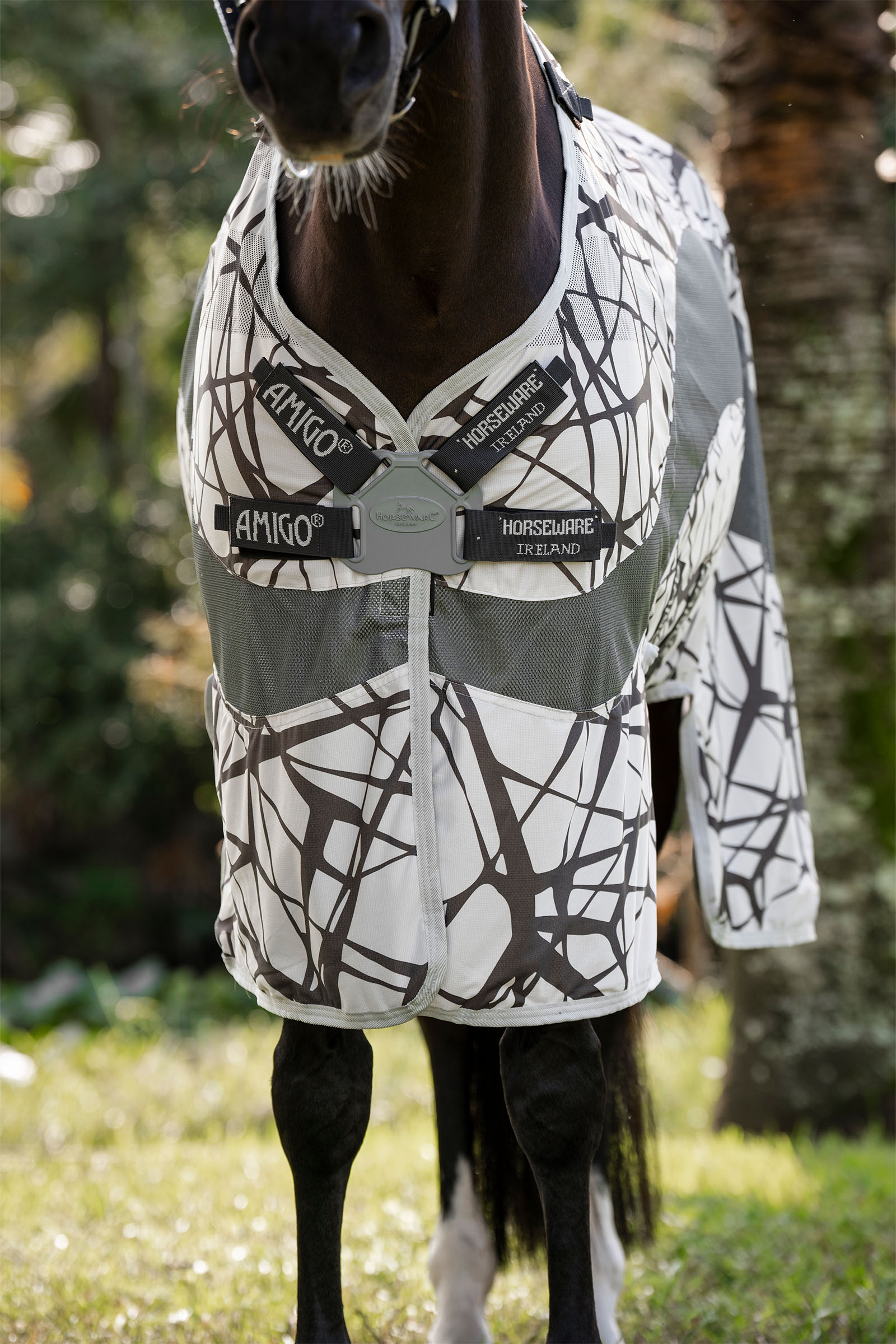 Horseware Amigo CamoFly coperta antimosche con parte del collo staccabile