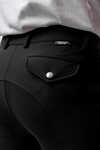 Horze Grand Prix pantaloni da equitazione da uomo con grip al ginocchio in silicone UPF 50+