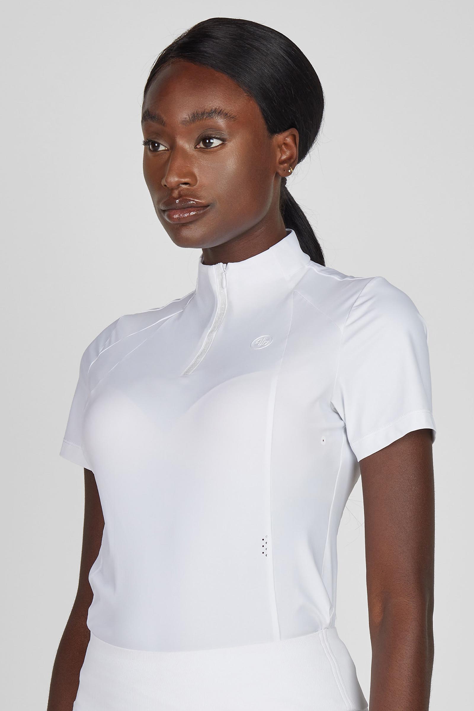 White Pikeur camicia da concorso donna
