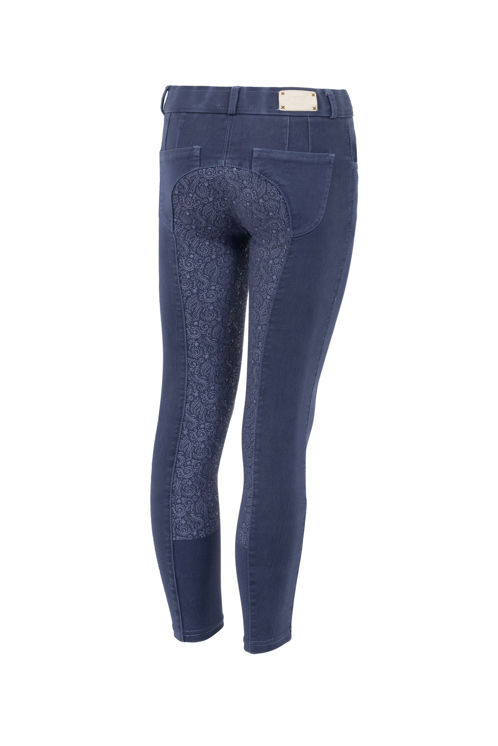 Horze Suki Pantaloni da equitazione con full grip, da bambino