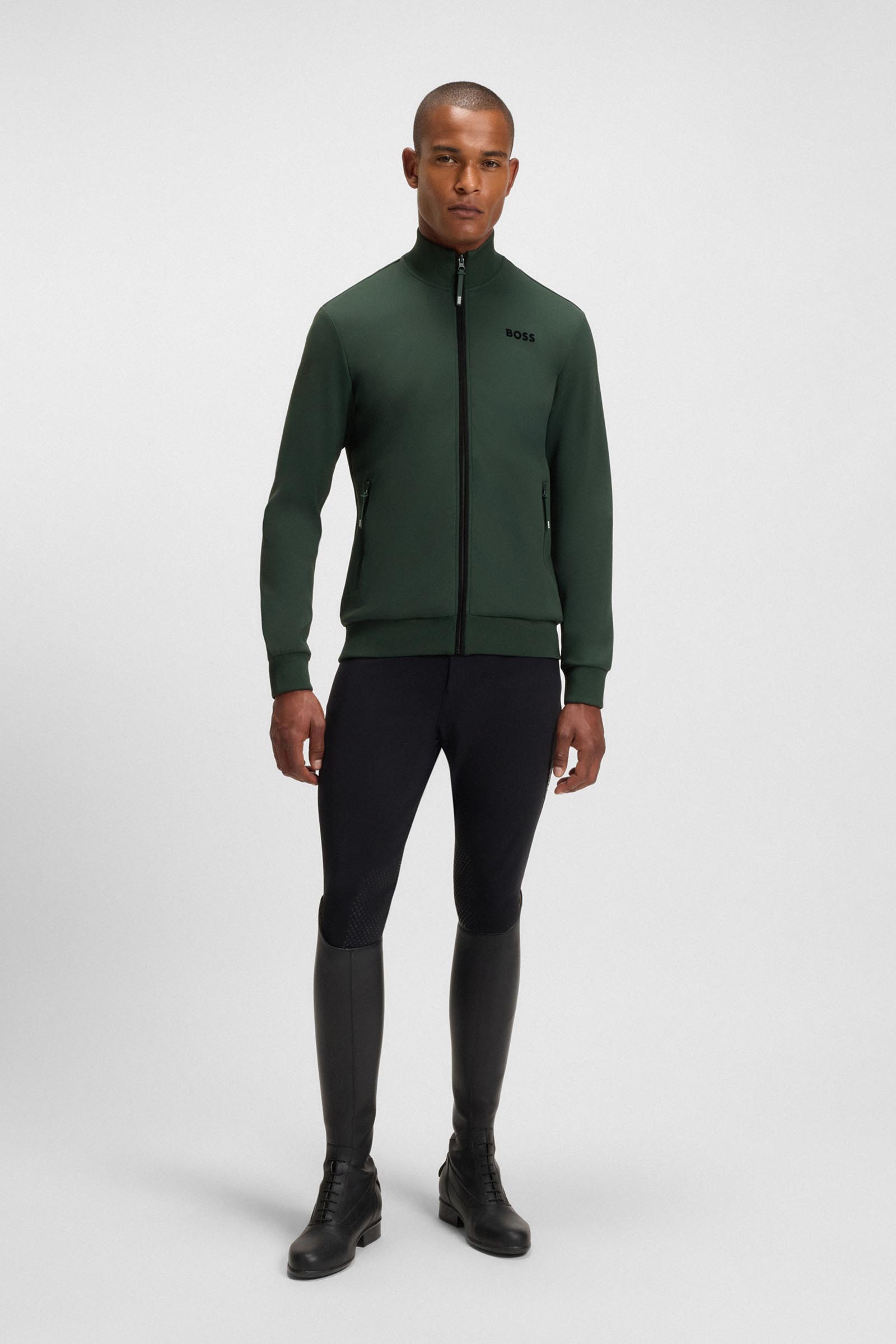 Boss Sammy cardigan funzionale uomo