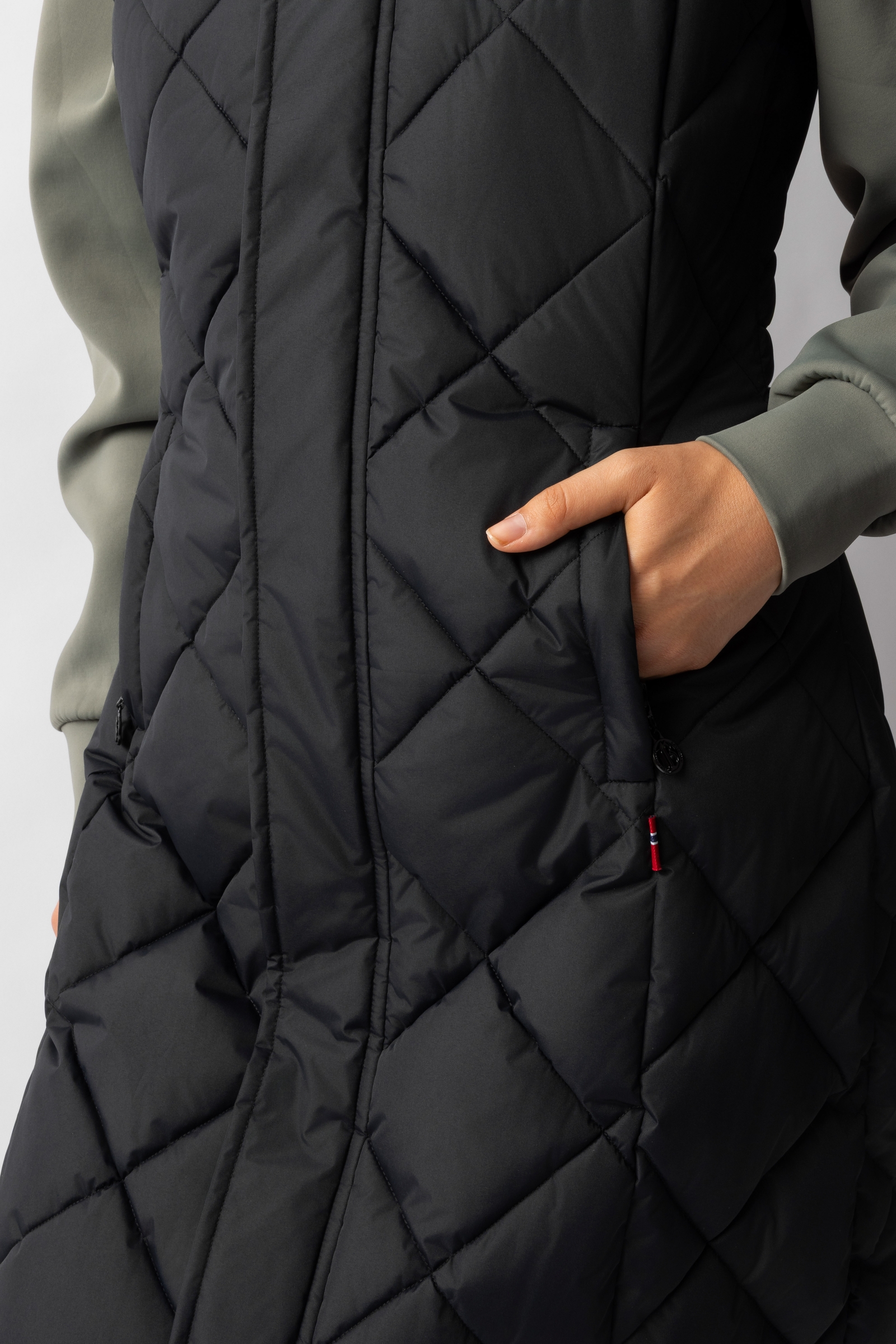 B Vertigo Gem Gilet da equitazione lungo imbottito