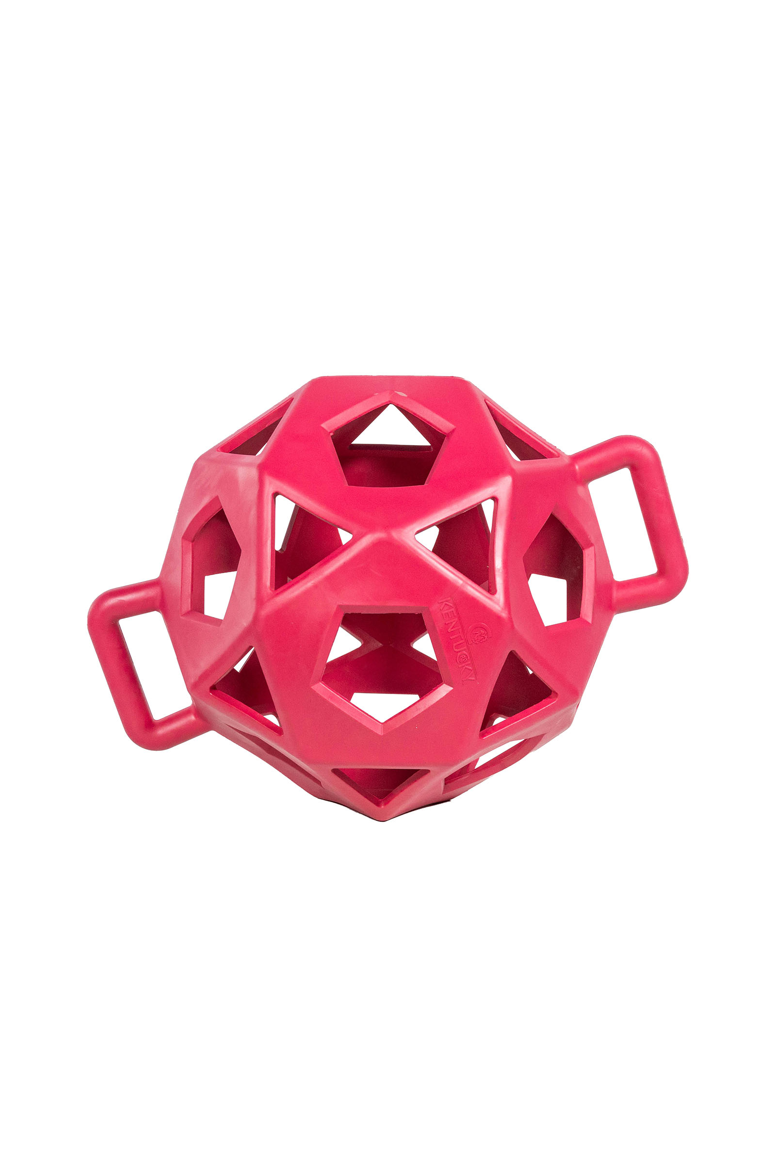 pink Kentucky Horsewear Relax palla gioco e fieno per cavalli