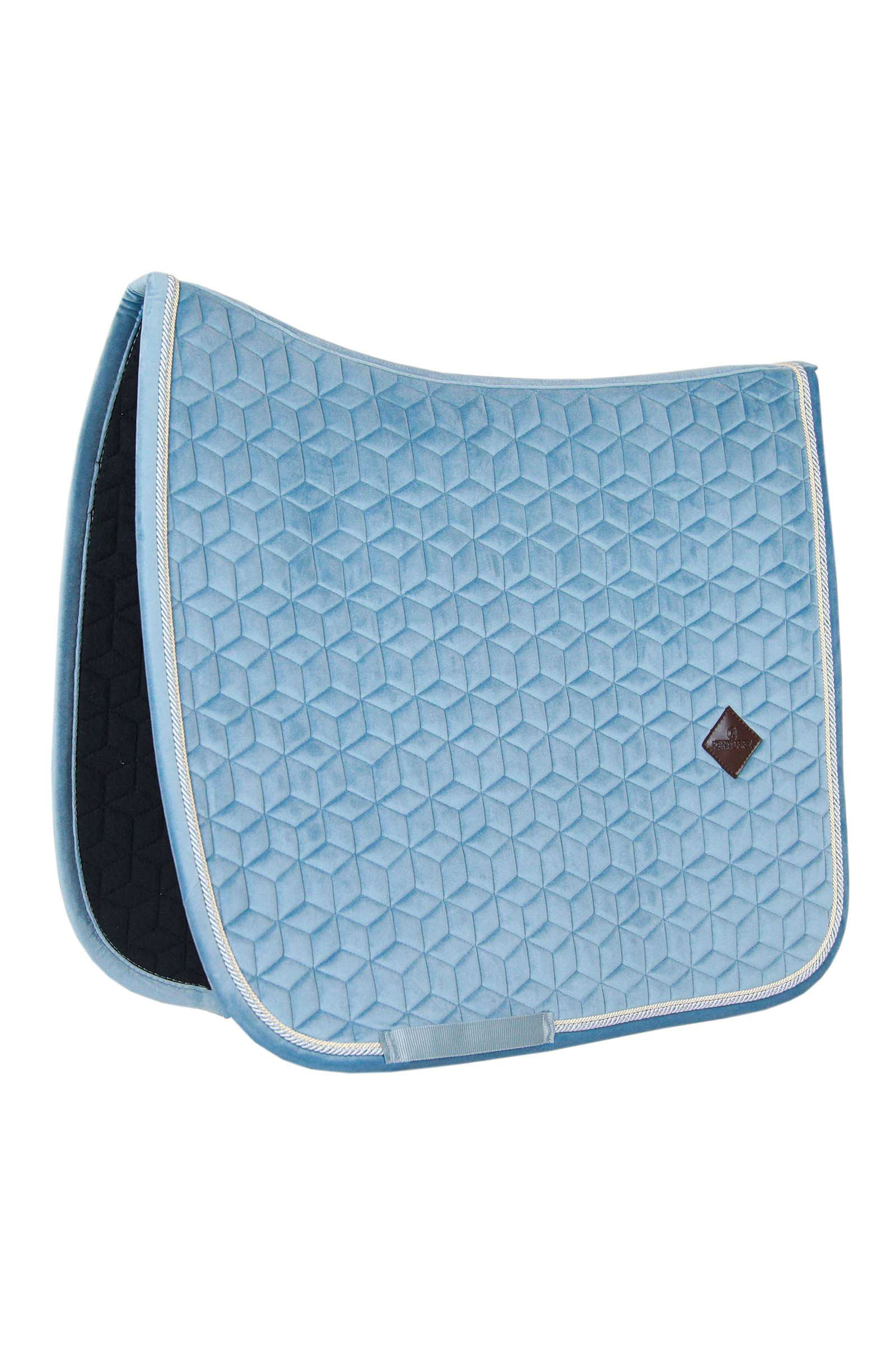 Light Blue Kentucky Horsewear Velvet Sottosella dressage