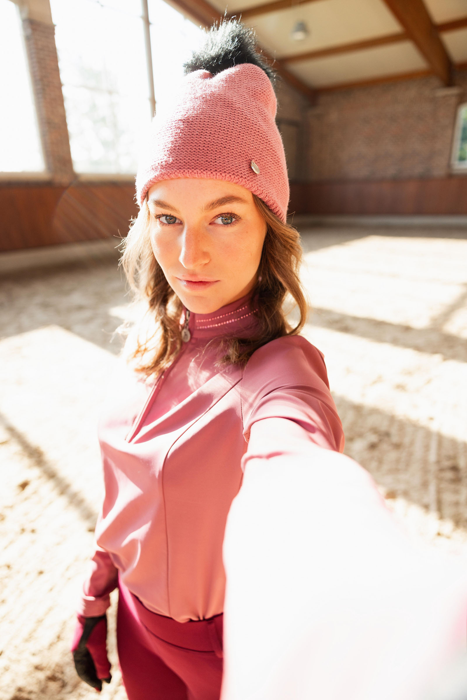 Horze Haze Cappello Tricot