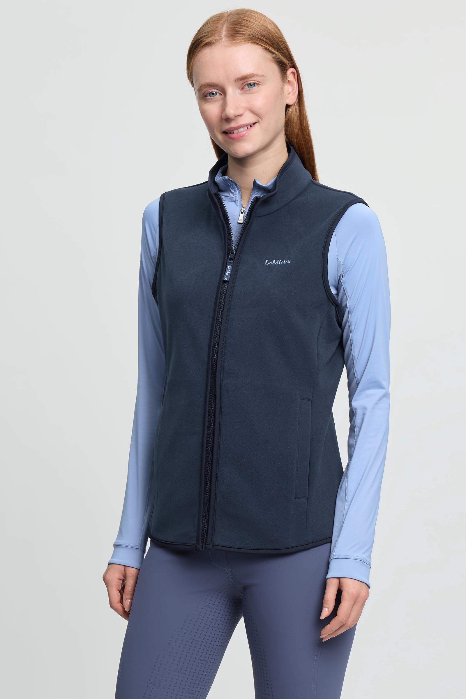LeMieux Roberta gilet in pile da donna