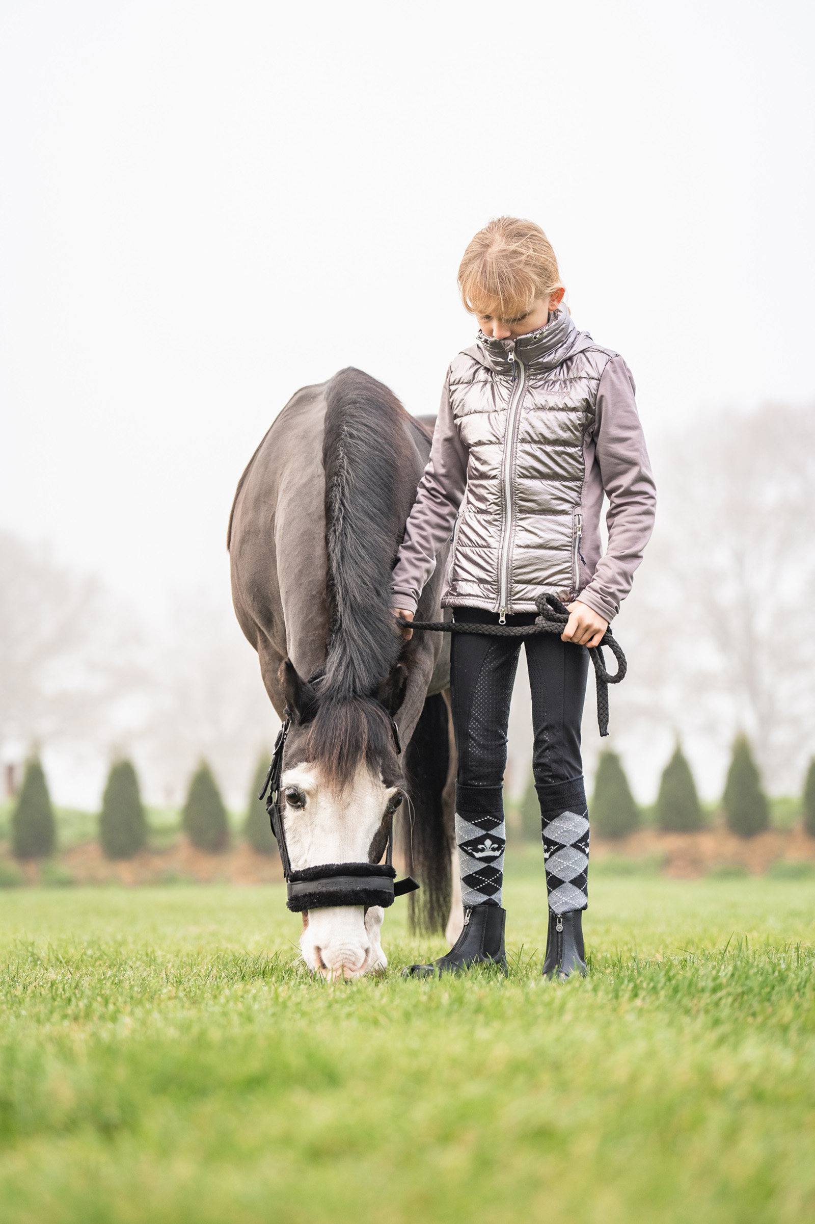 Suedwind Footwear Nova Vegan Stivali Jodhpur con zip frontale, per bambini