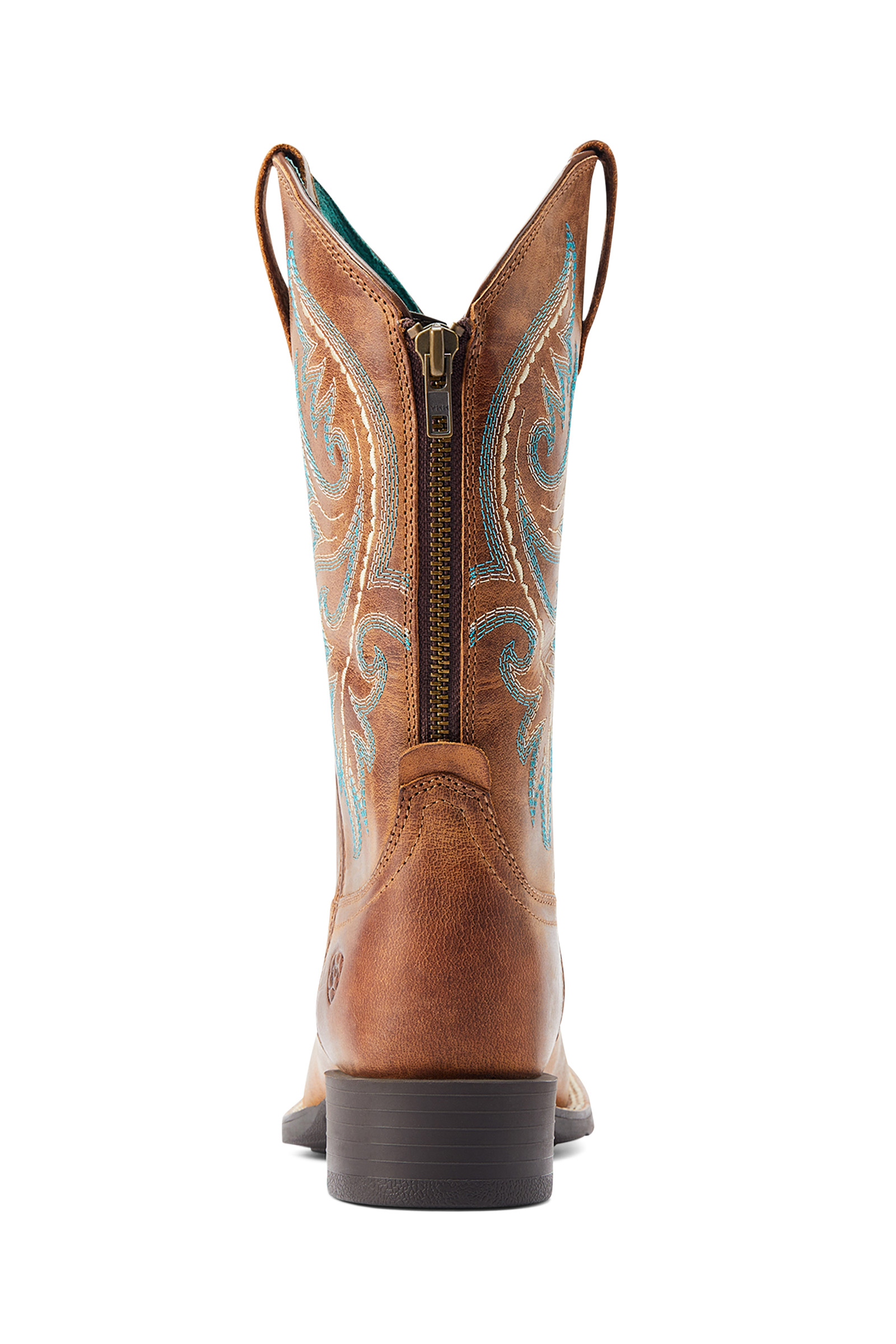 Ariat Round Up stivali western da donna con cerniera posteriore