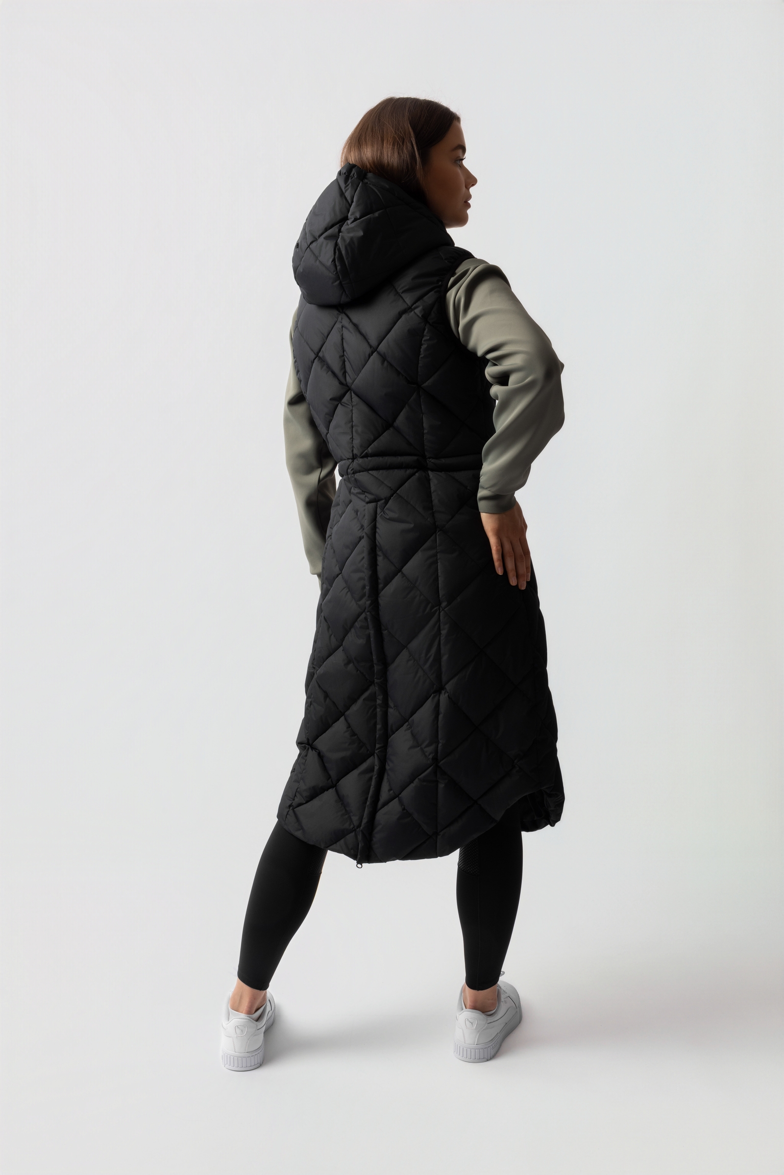 B Vertigo Gem Gilet da equitazione lungo imbottito