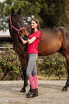 Leggings da equitazione donna con seduta integrale Horze Daria