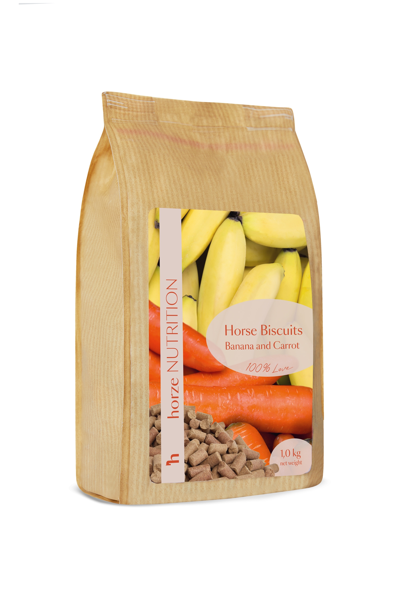 Horze Biscotti alla banana e carota, Dolcetti 1 kg