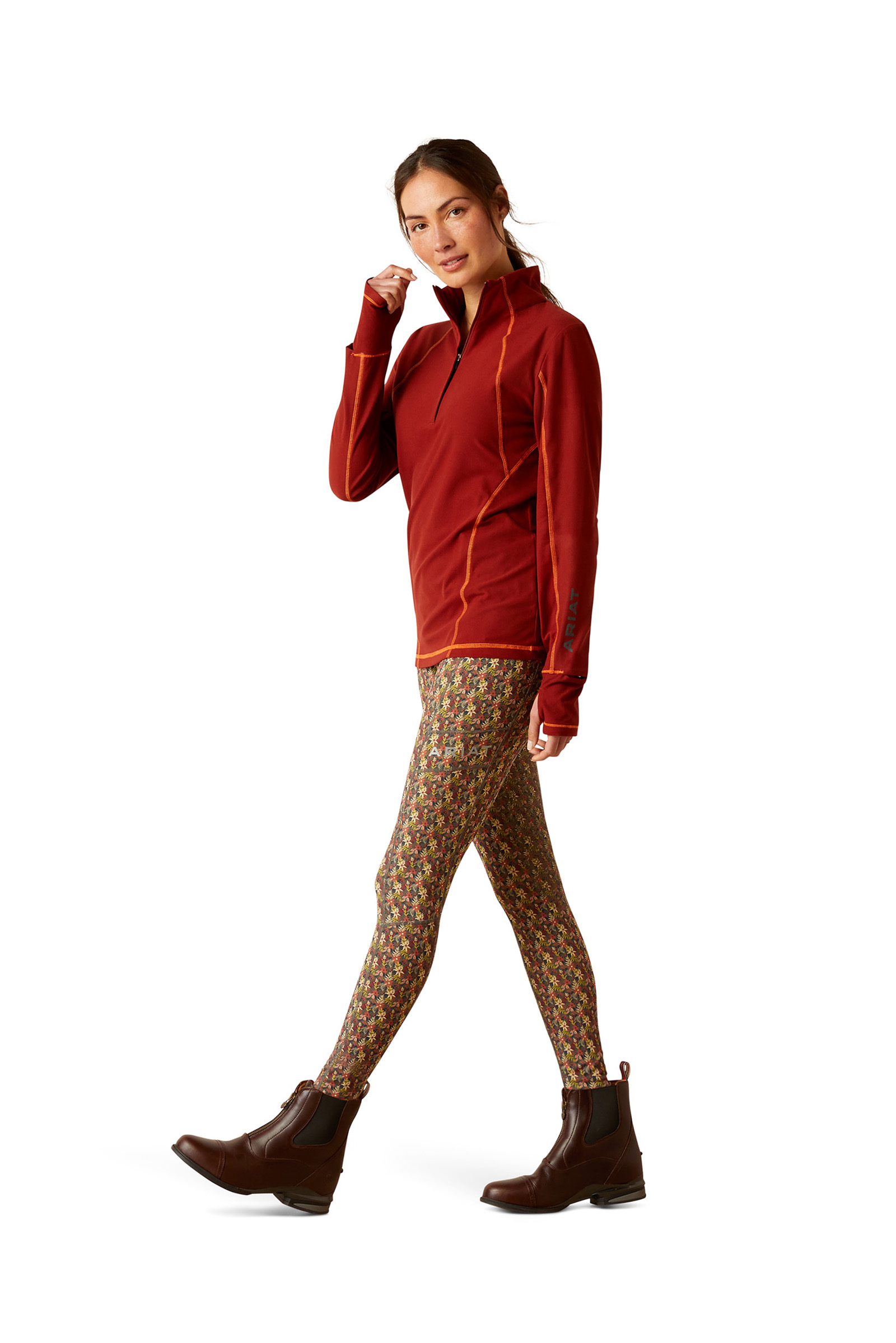 Baselayer a maniche lunghe Ariat Ardent da donna