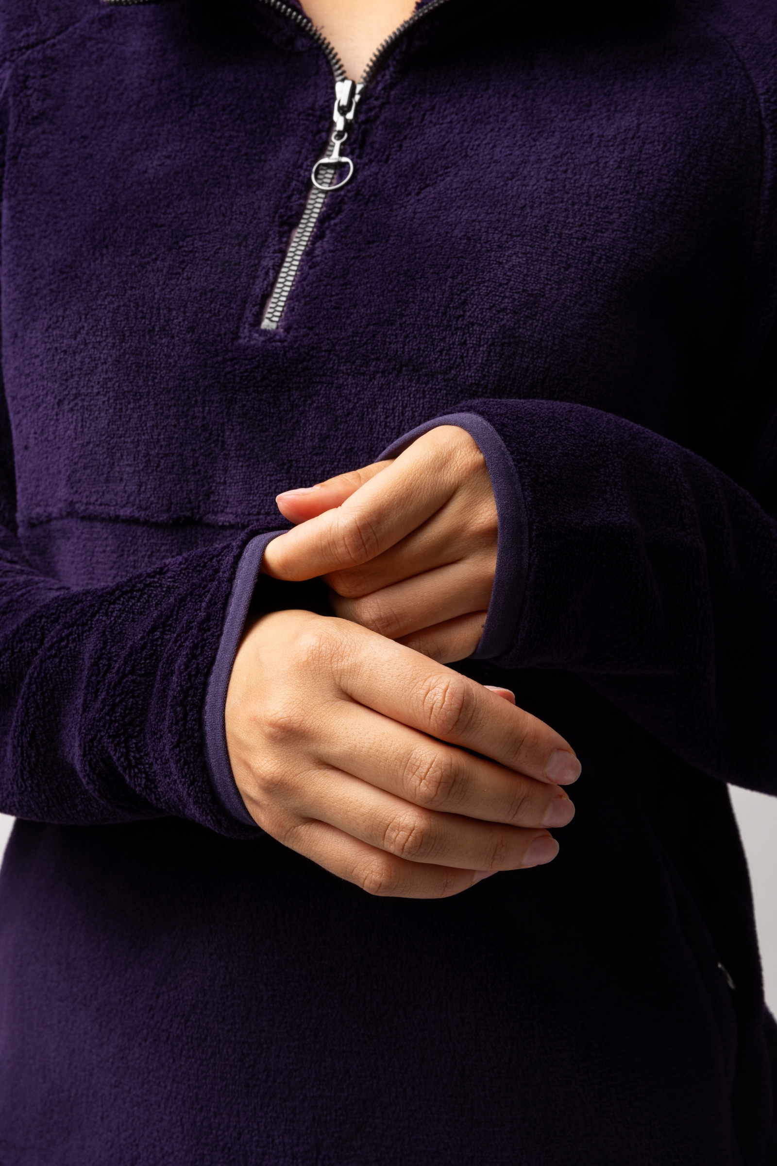 Horze Frieda Maglione fleece anorak da donna