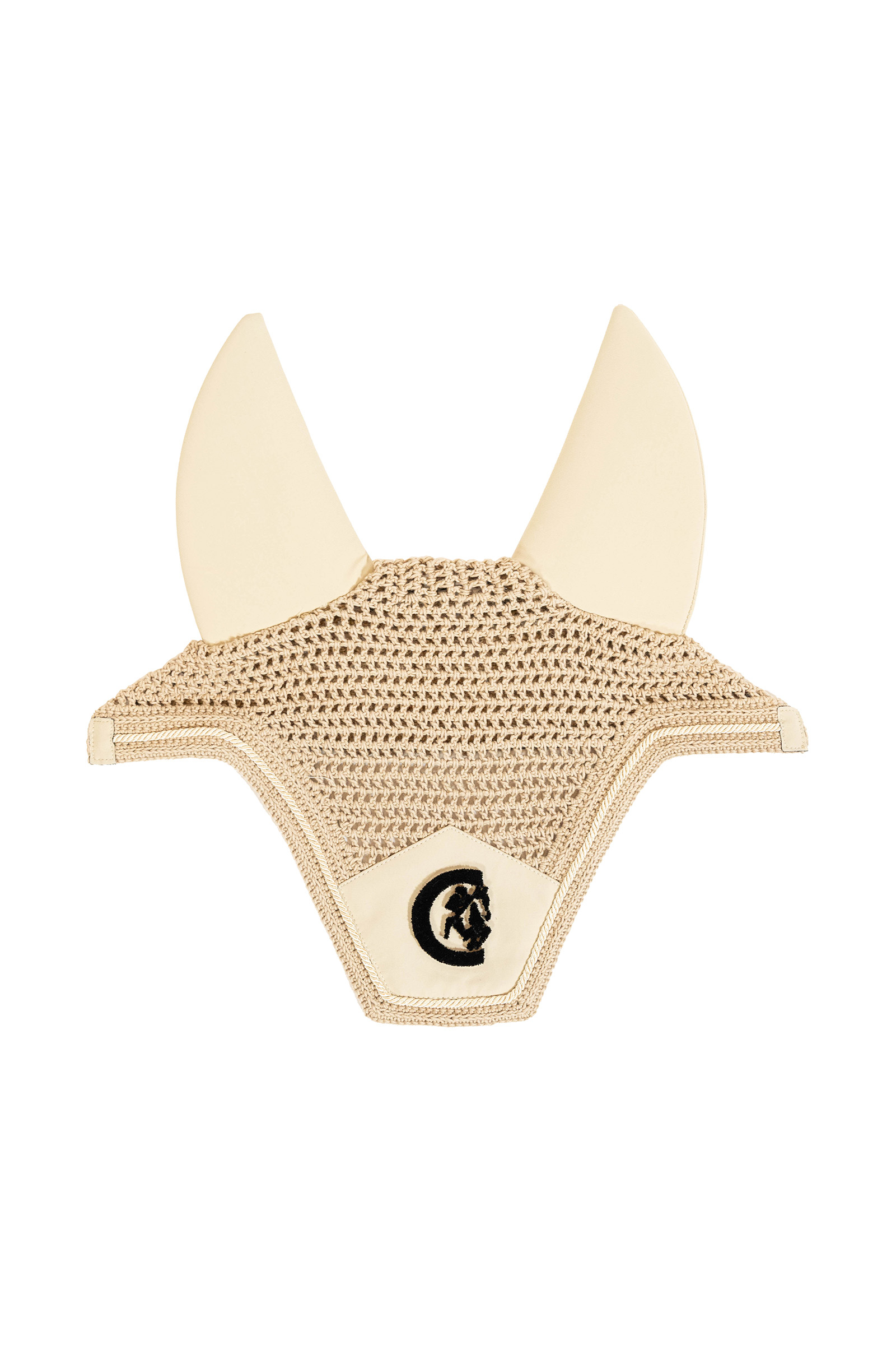 beige Kentucky Horsewear Fly Veil Wellington 3D Logo Silenzioso
