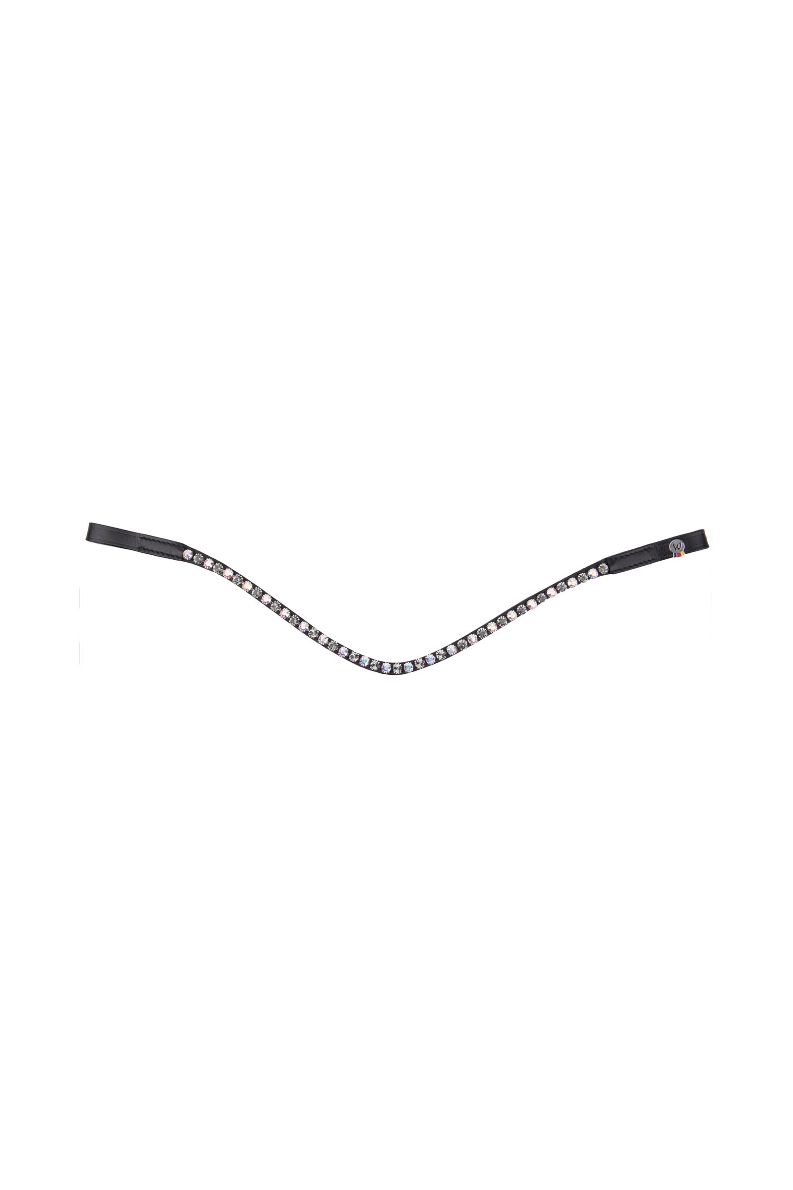 Black /Pearl Waldhausen X-Line Glamour Browband 