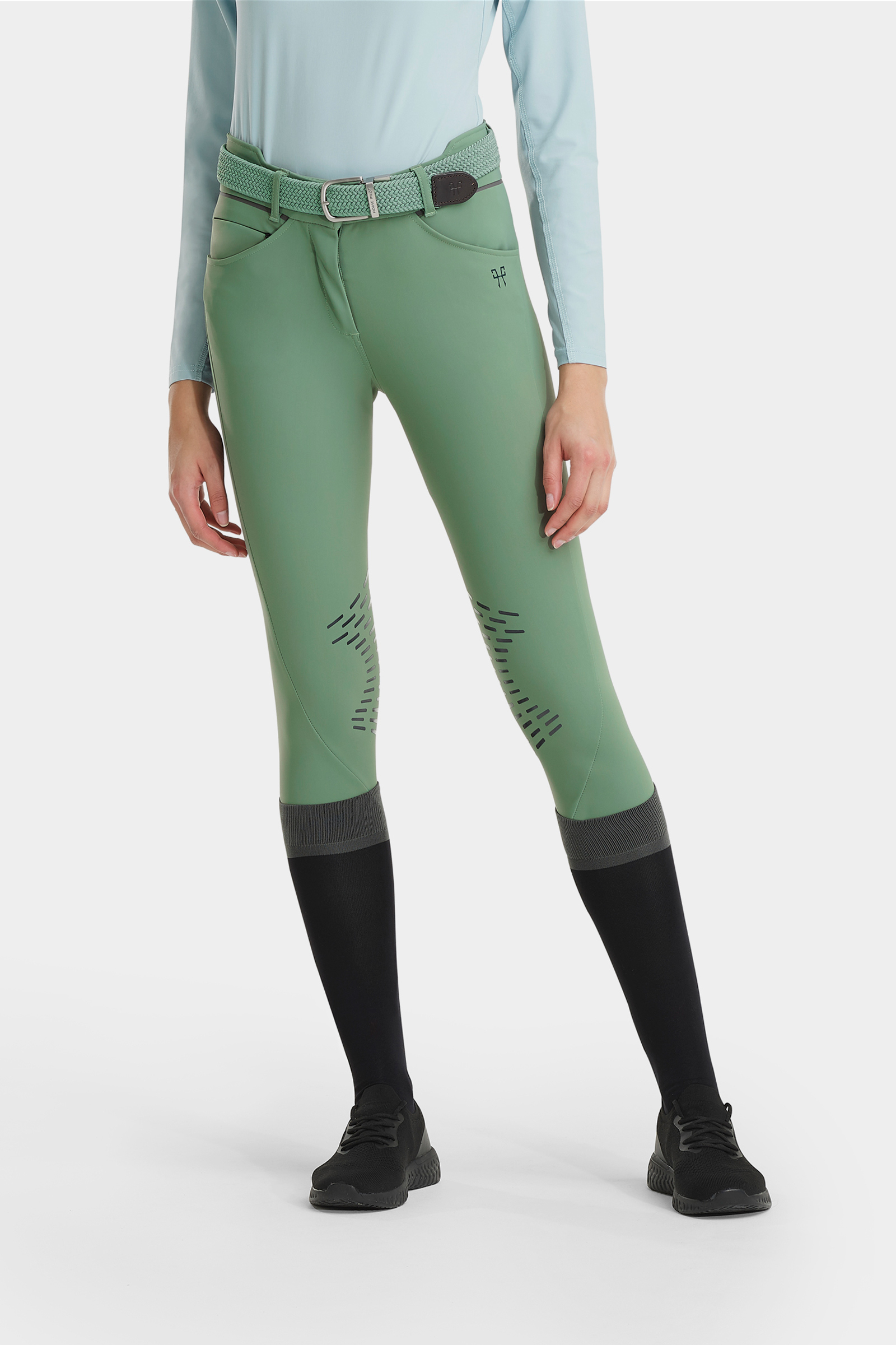 Smooth Green Horse Pilot X-Design pantaloni da equitazione donna