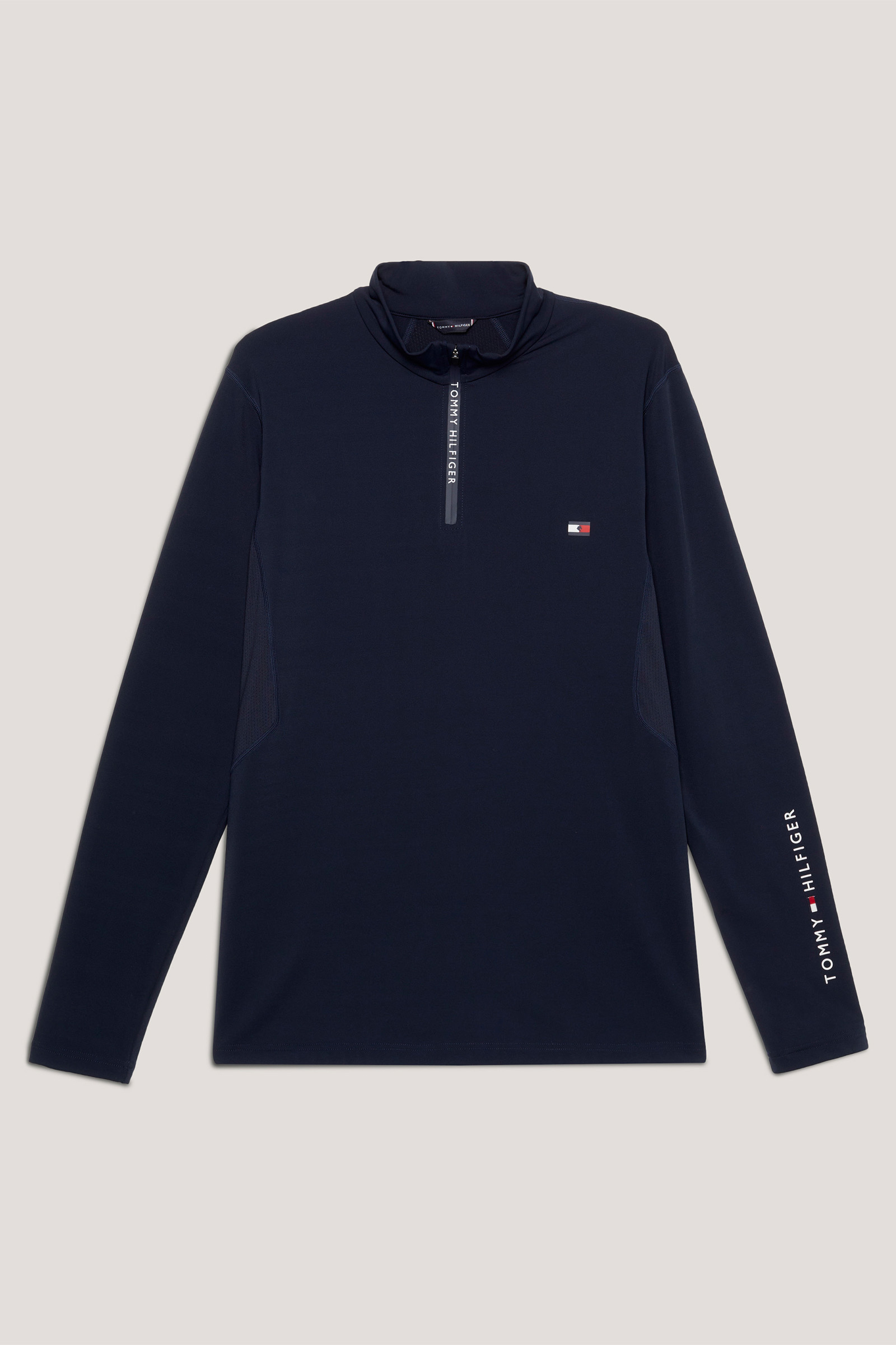 Maglia termica da uomo Tommy Hilfiger Equestrian 1/4 zip 