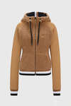 Felpa con cappuccio Boss Riva Teddy Hybrid Zip
