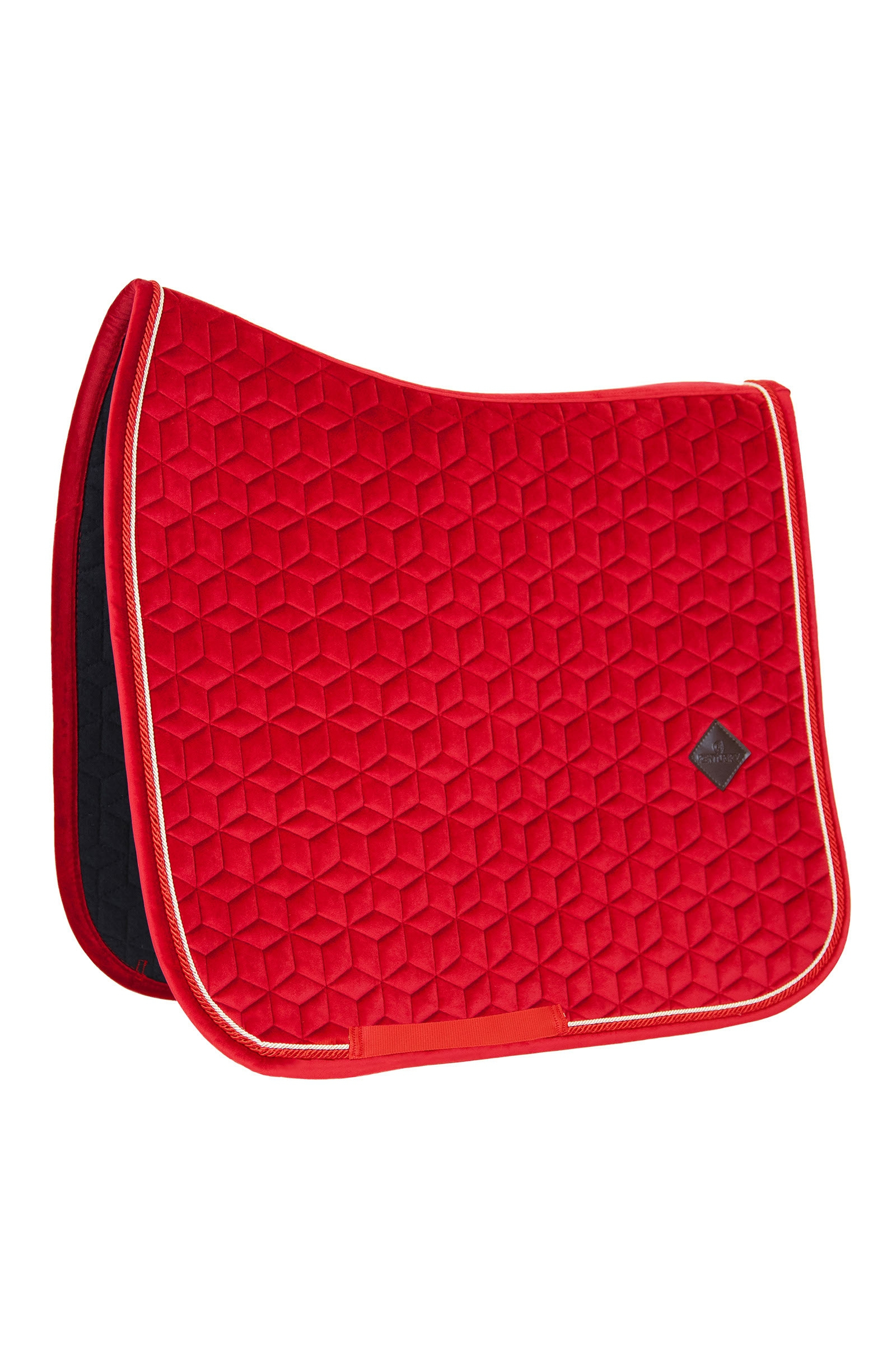 Red Kentucky Horsewear Velvet Sottosella dressage