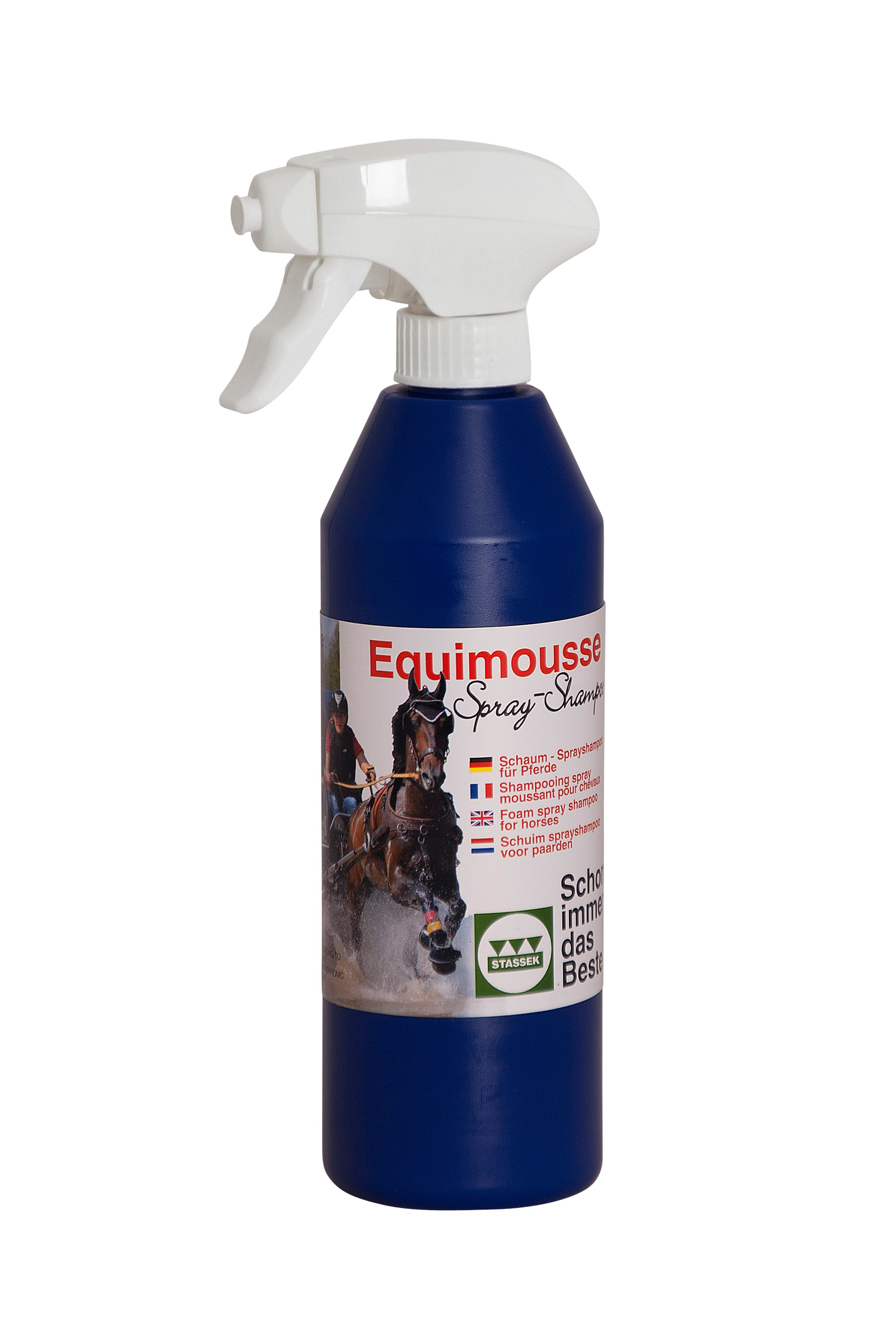 Stassek Equimousse schiuma spray shampoo, 500 ml