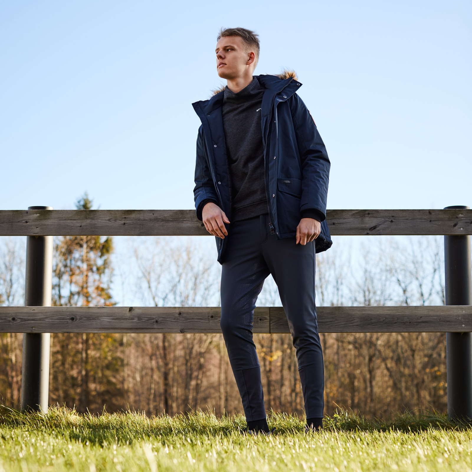 B Vertigo Daniel Felpa in pile da uomo