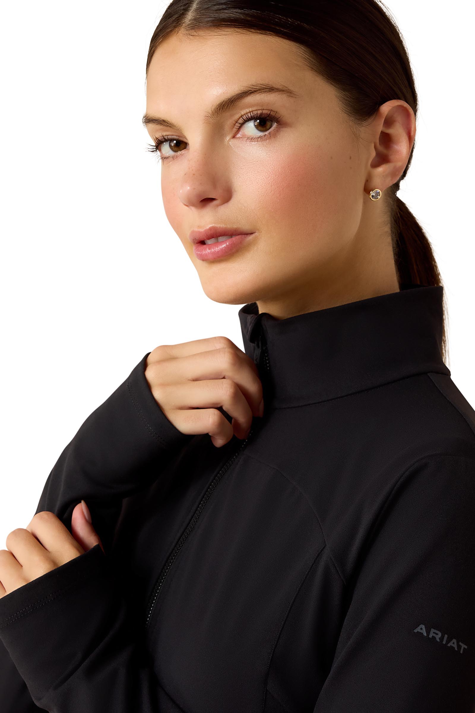 Ariat Baselayer SolVeil donna con zip intera