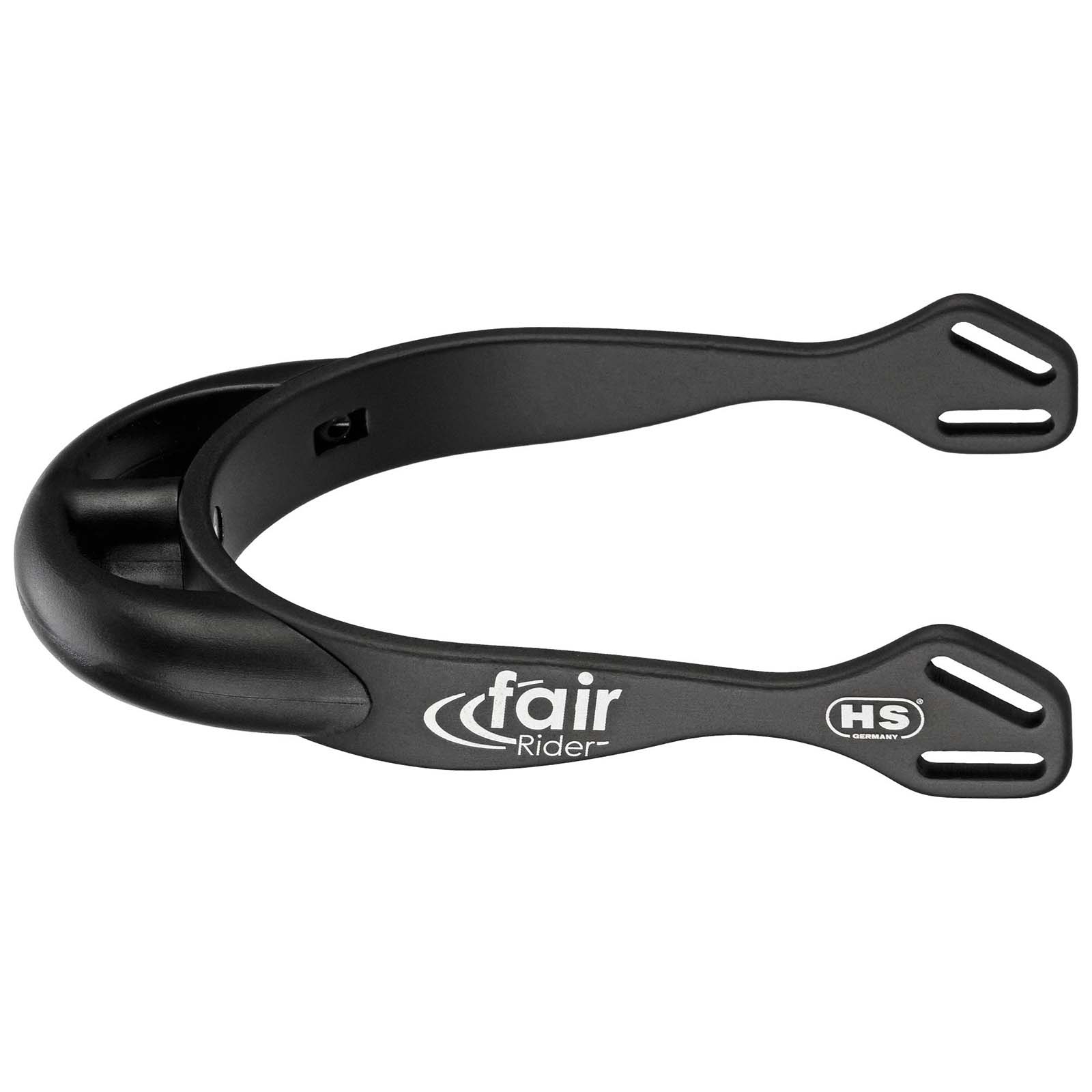 Black/Black Sprenger FairRider Speroni in alluminio con collo arrotondato 20 mm