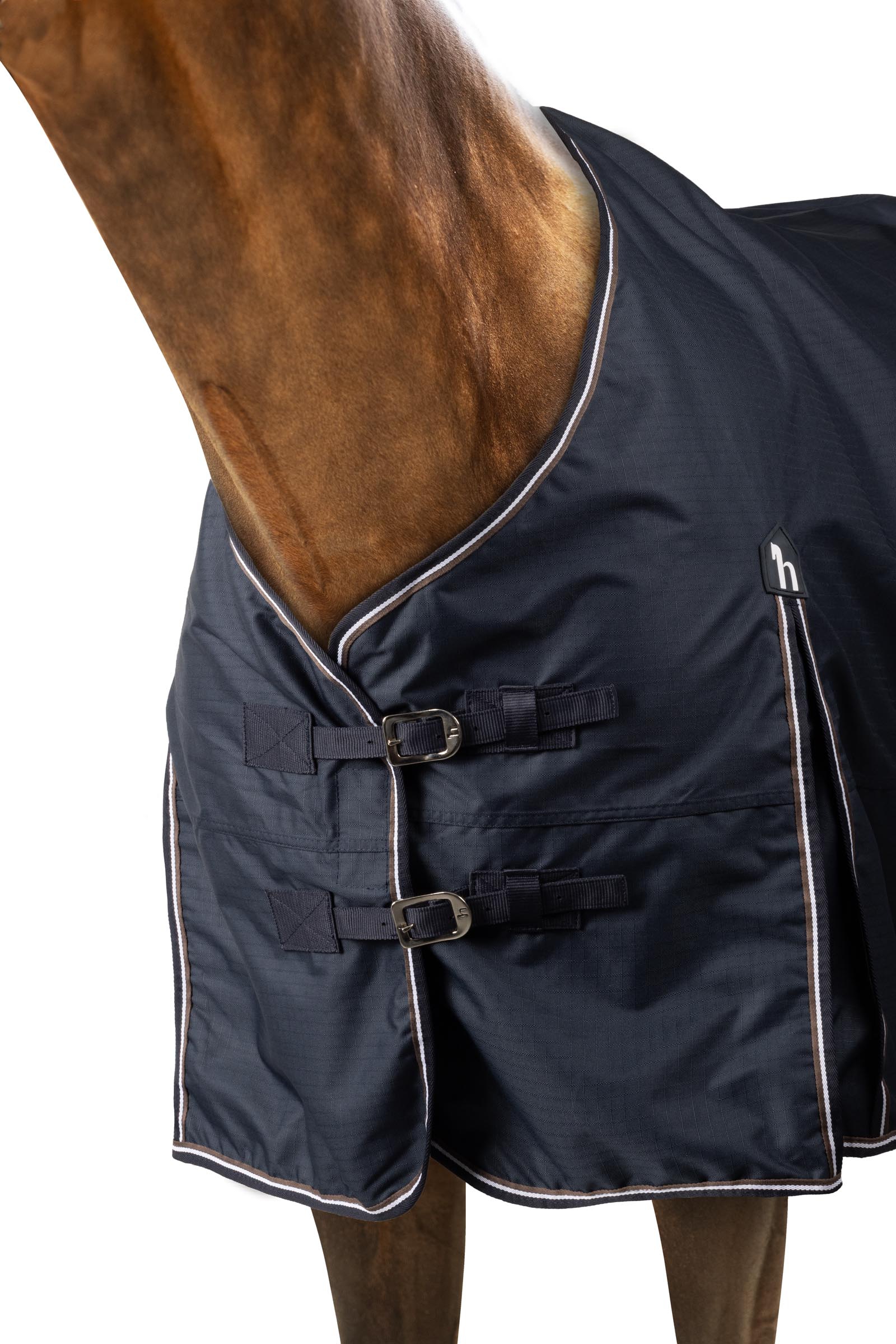 Horze Glasgow Coperta da turnout con fodera in pile e dettagli riflettenti