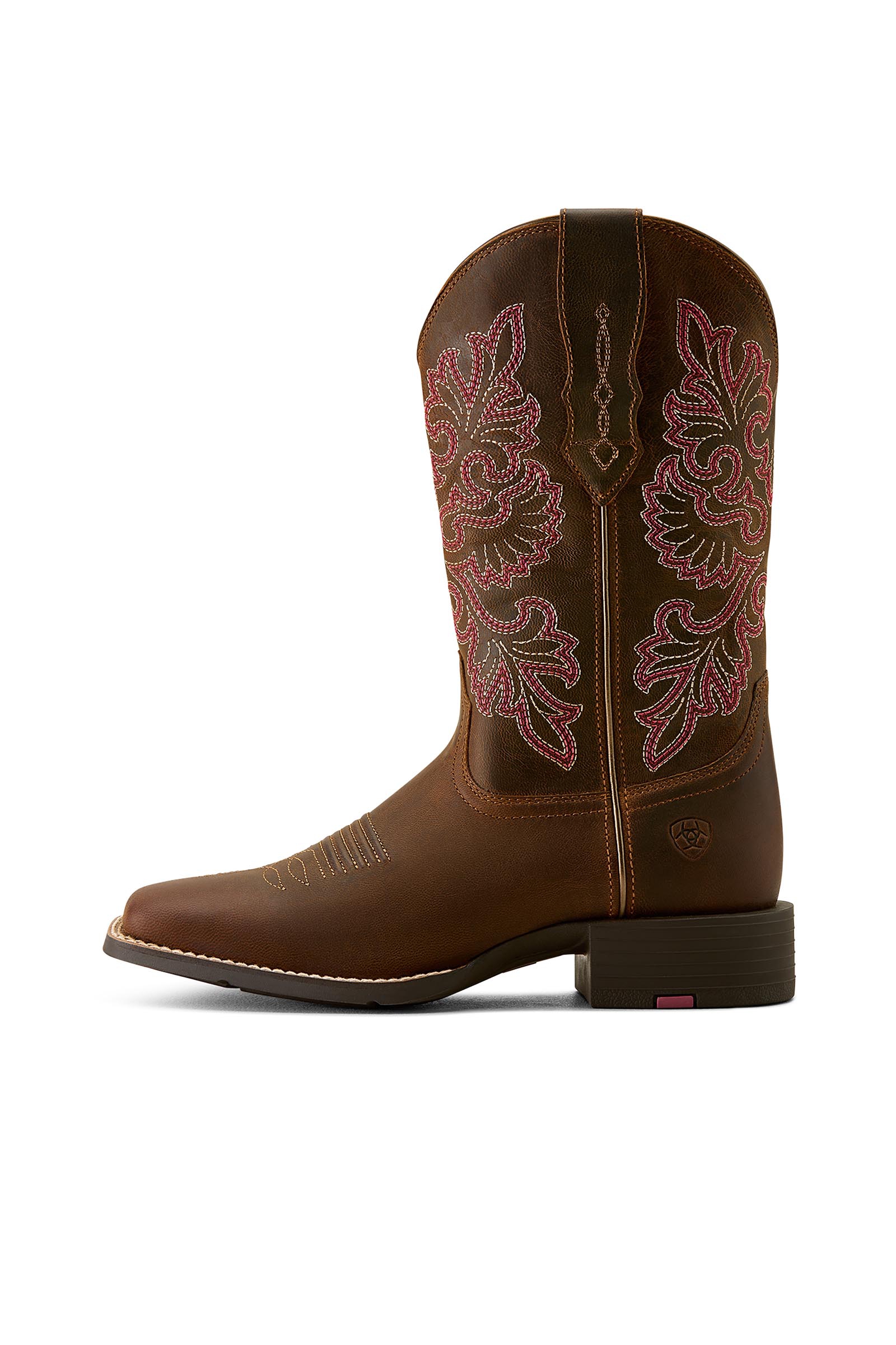 Ariat Round Up Wide Square Toe stivali western da donna