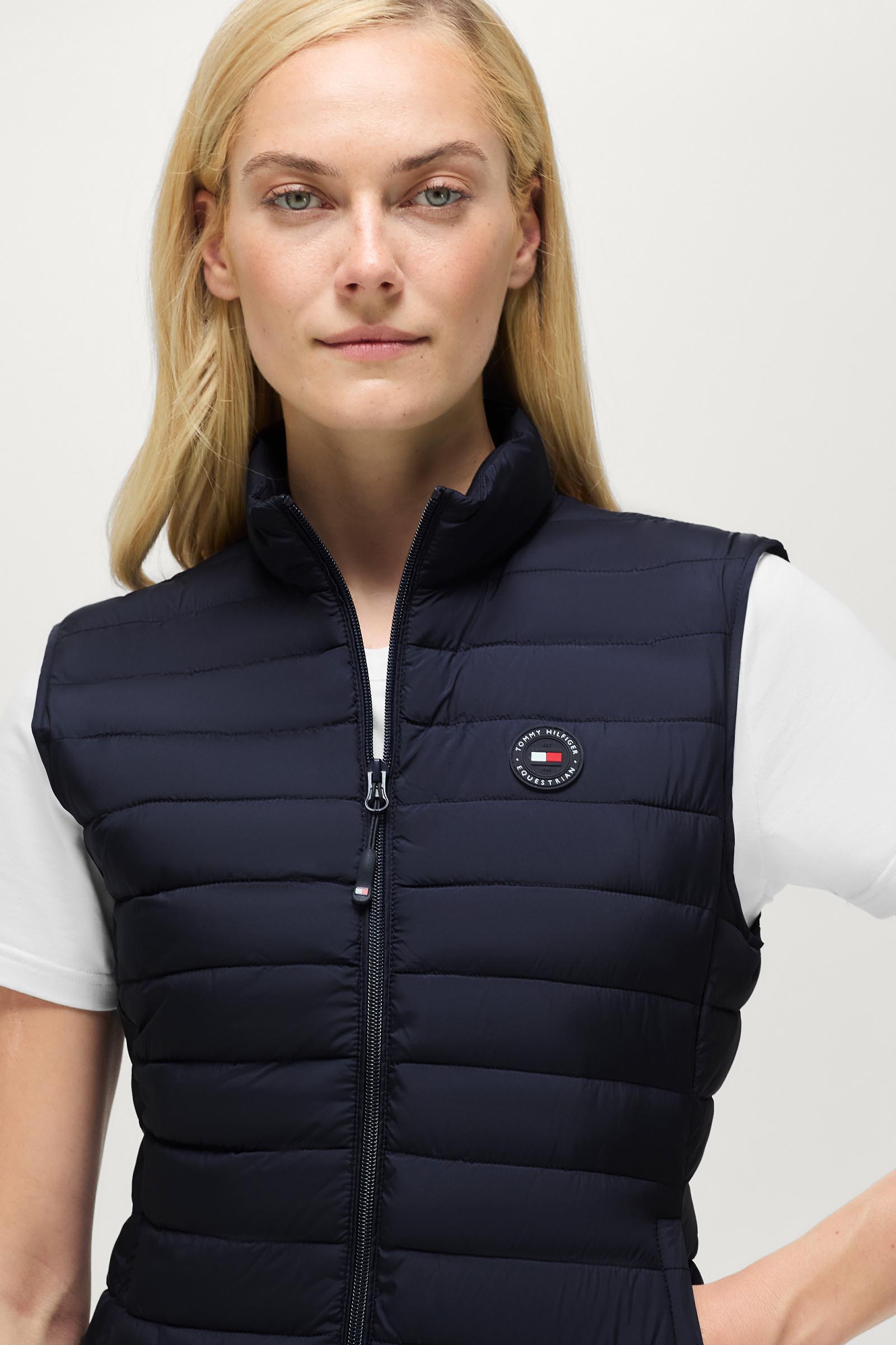 Tommy Hilfiger Equestrian Serano gilet trapuntato donna