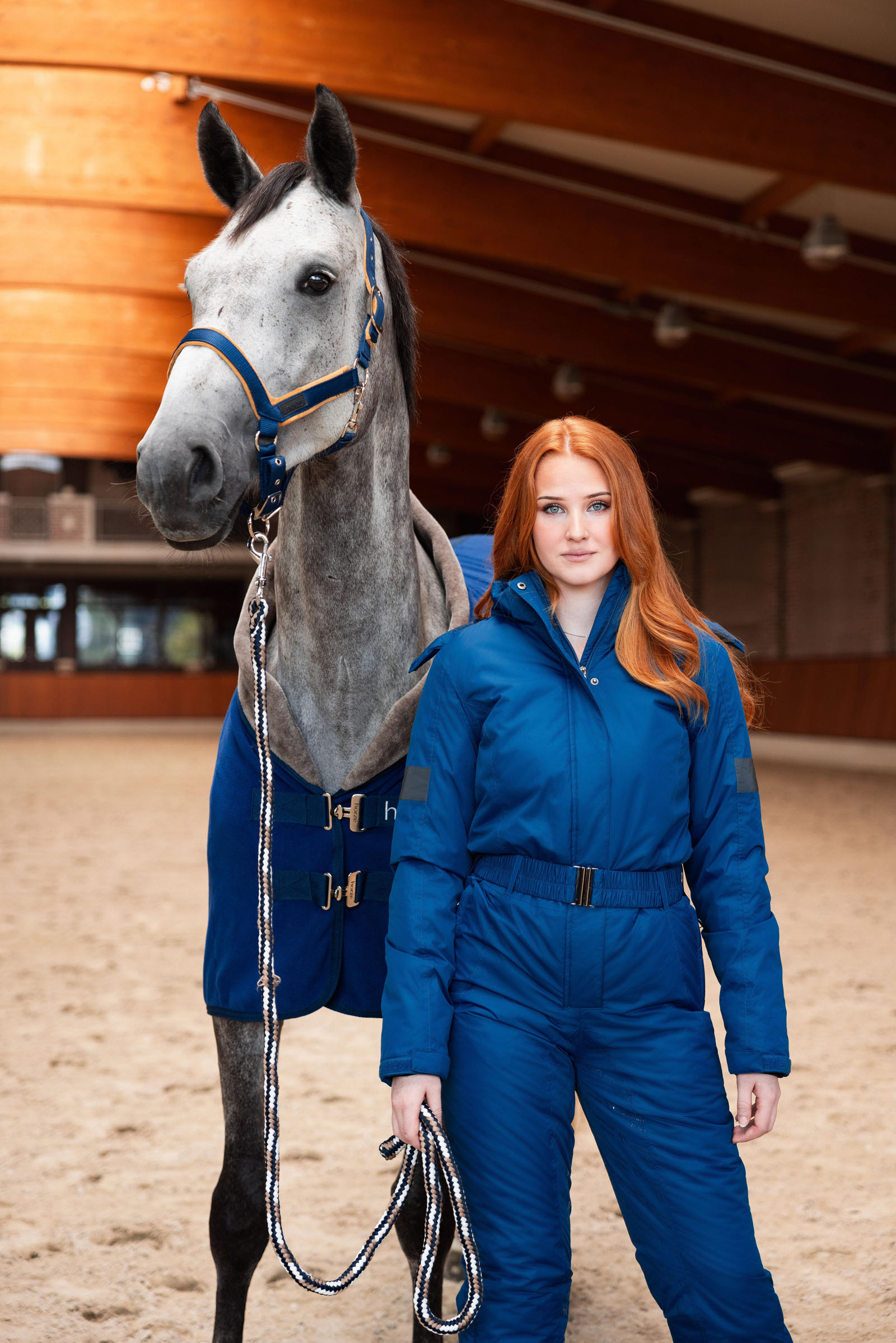 Coperta in pile Horze Del&eacute;mont