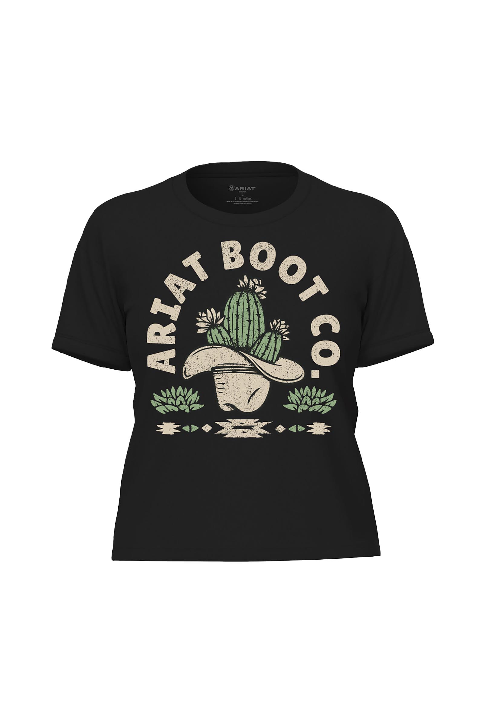 Ariat Donna Ariat Cacti Cowboy Hat t-shirt