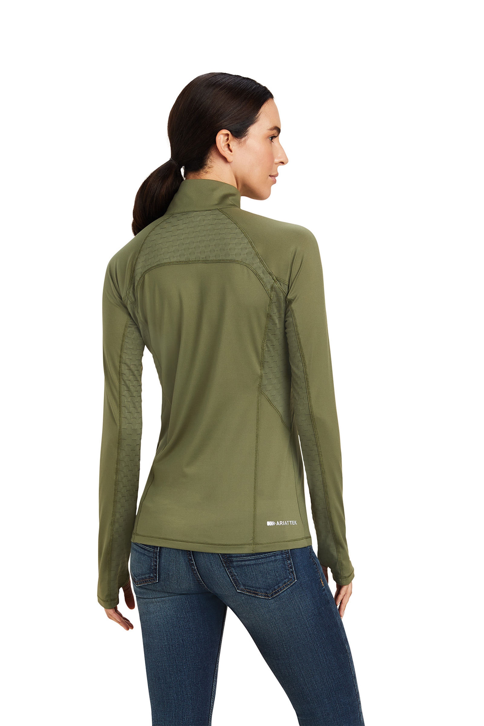 Ariat Donna Lowell 2.0 1/4 Zip Camicia a maniche lunghe