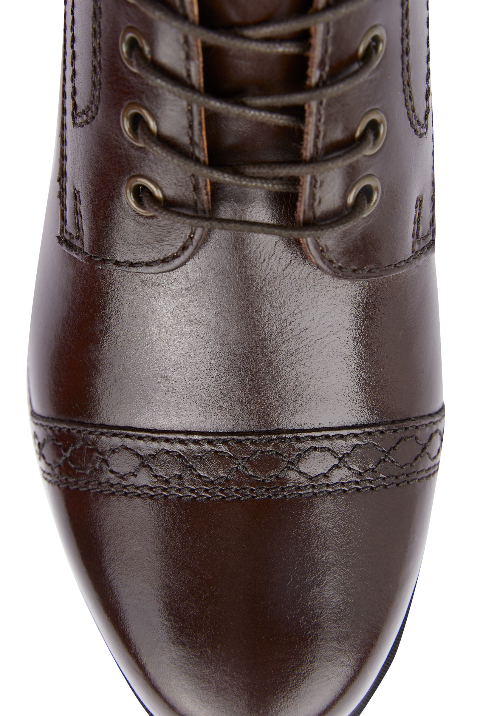 B Vertigo Jupiter Stivali Jodhpur in pelle con lacci sul davanti da donna