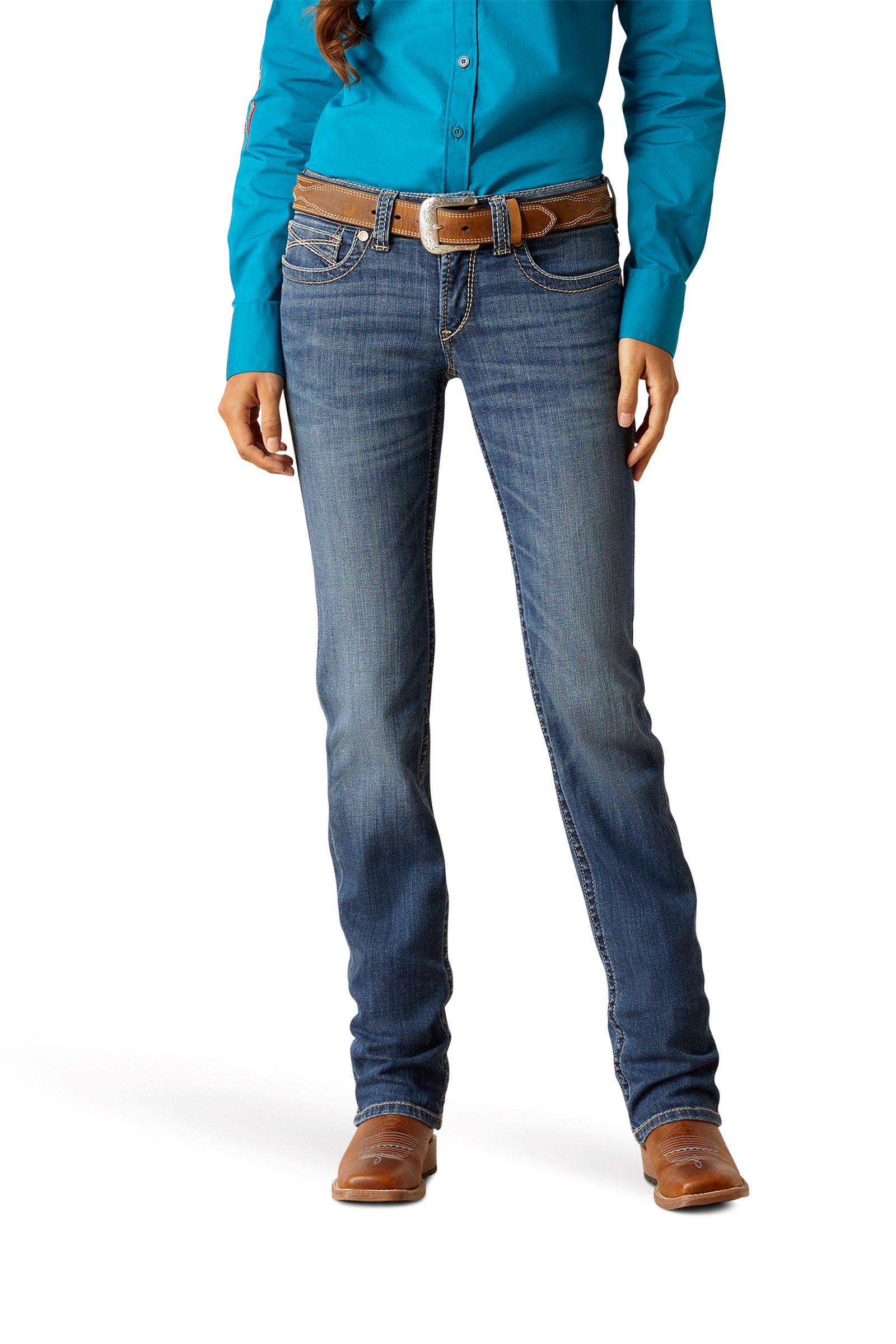 Jeans dritti da donna Ariat Real Mr Everlee