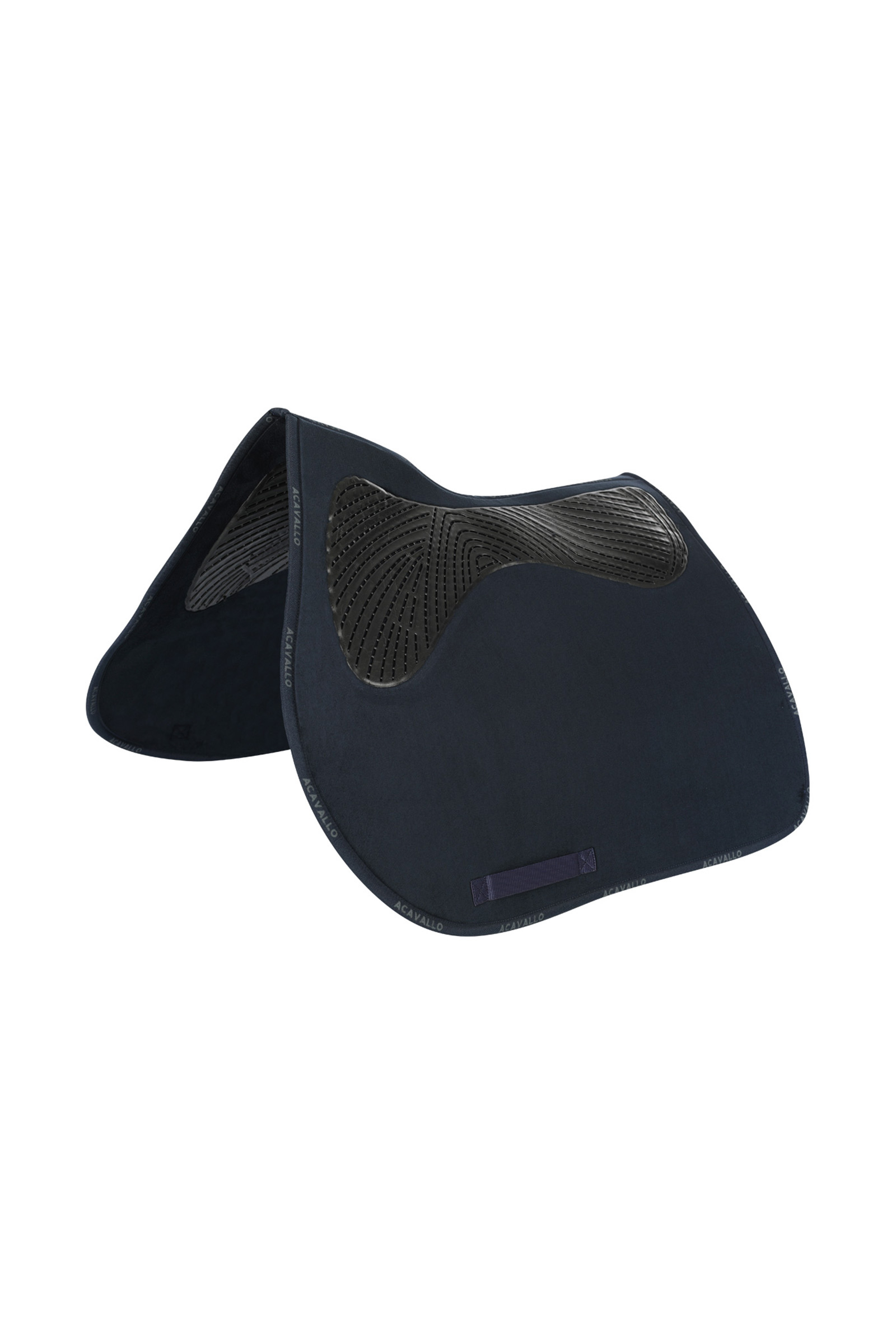 Blue Acavallo Sottosella da salto Twin Sided Gel