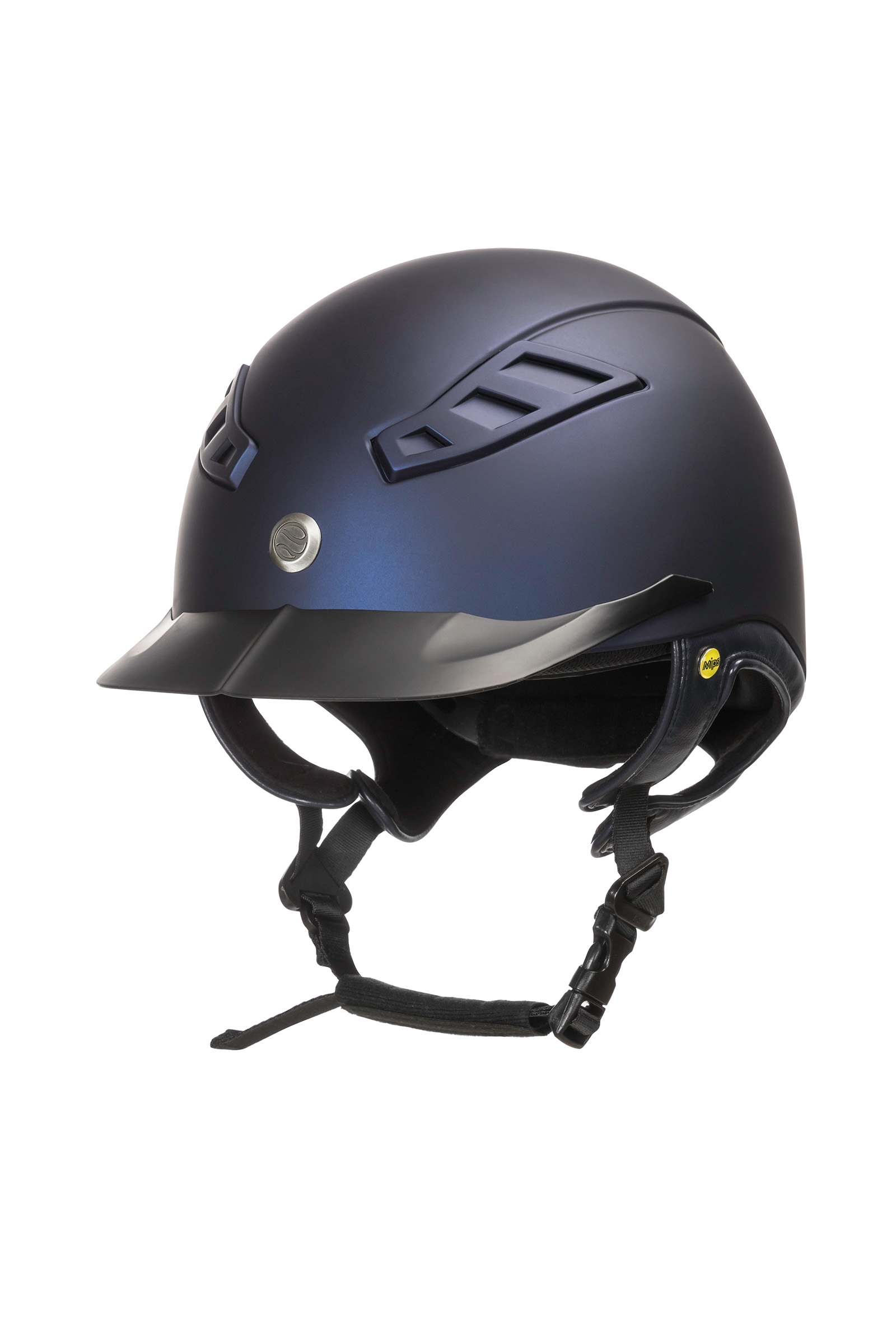 Back on Track EQ3 MIPS Casco da equitazione con superficie superiore liscia