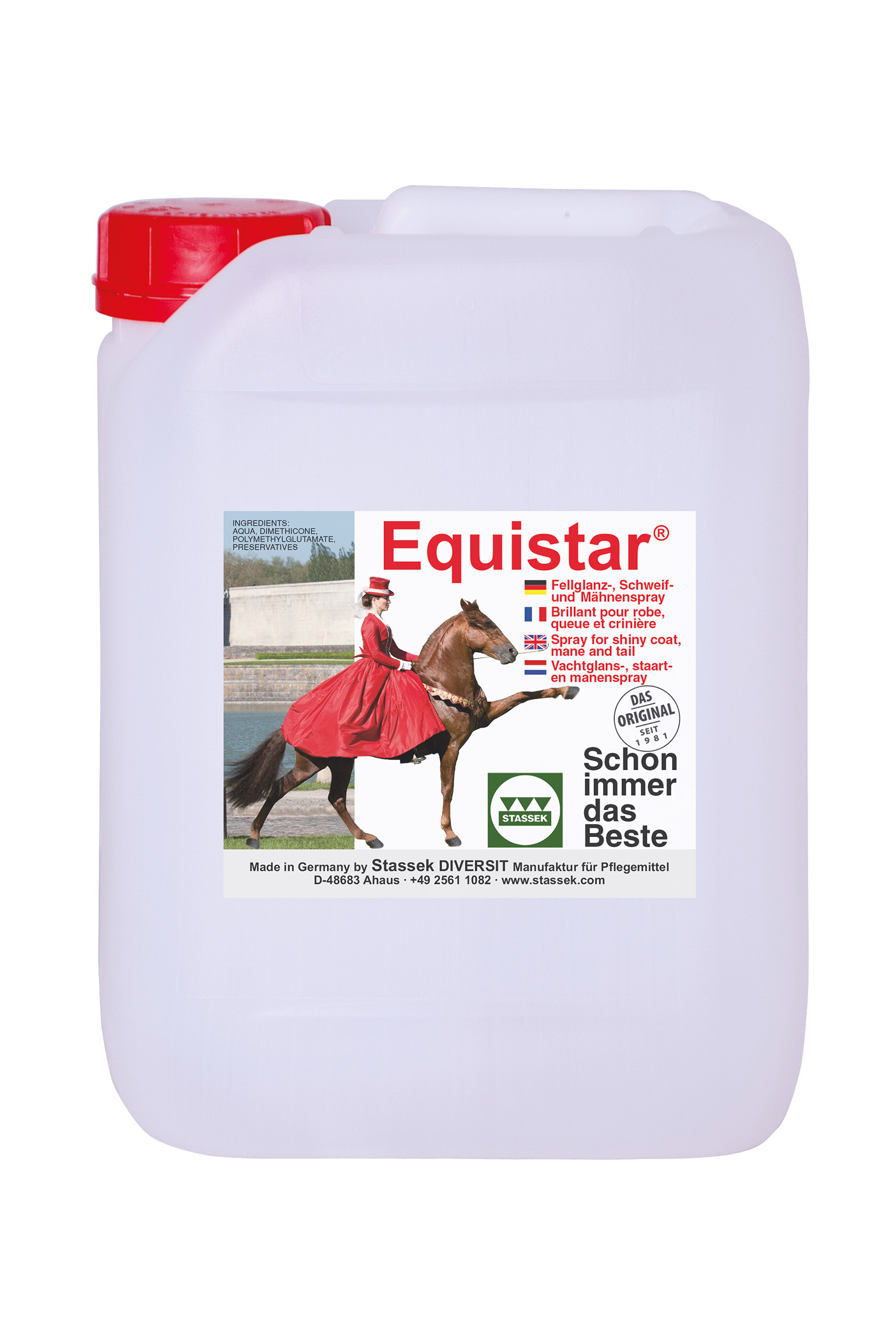 Stassek Equistar Mane & Tail Spray, 5 liters