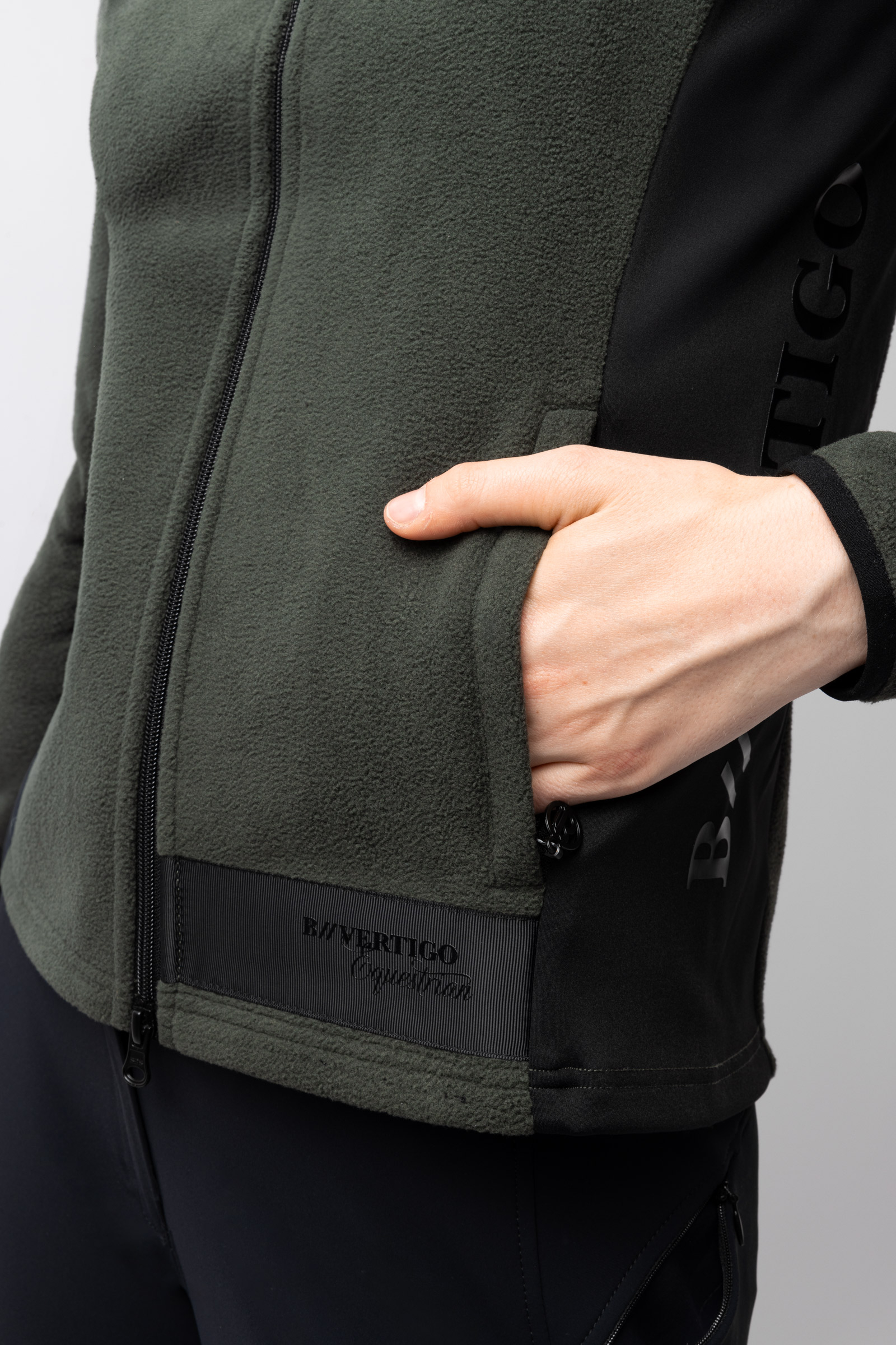 B Vertigo Cleo Giacca da equitazione da donna in pile elasticizzato