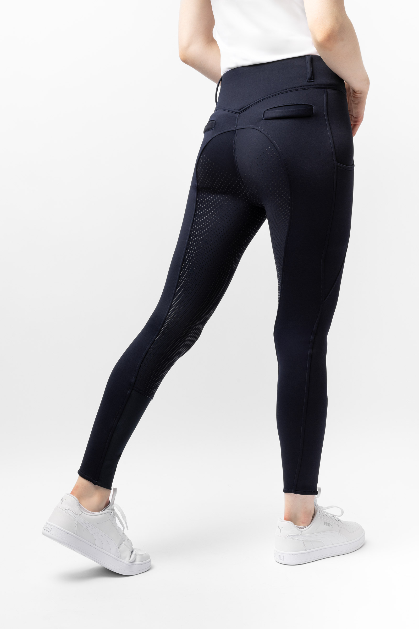 Horze Mira Pantaloni da equitazione termici con full grip per donna