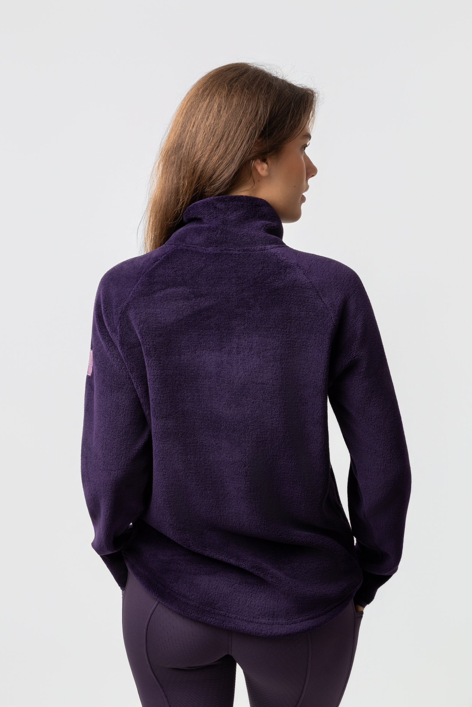 Horze Frieda Maglione fleece anorak da donna