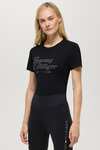 Tommy Hilfiger Equestrian Malibu T-shirt donna con strass
