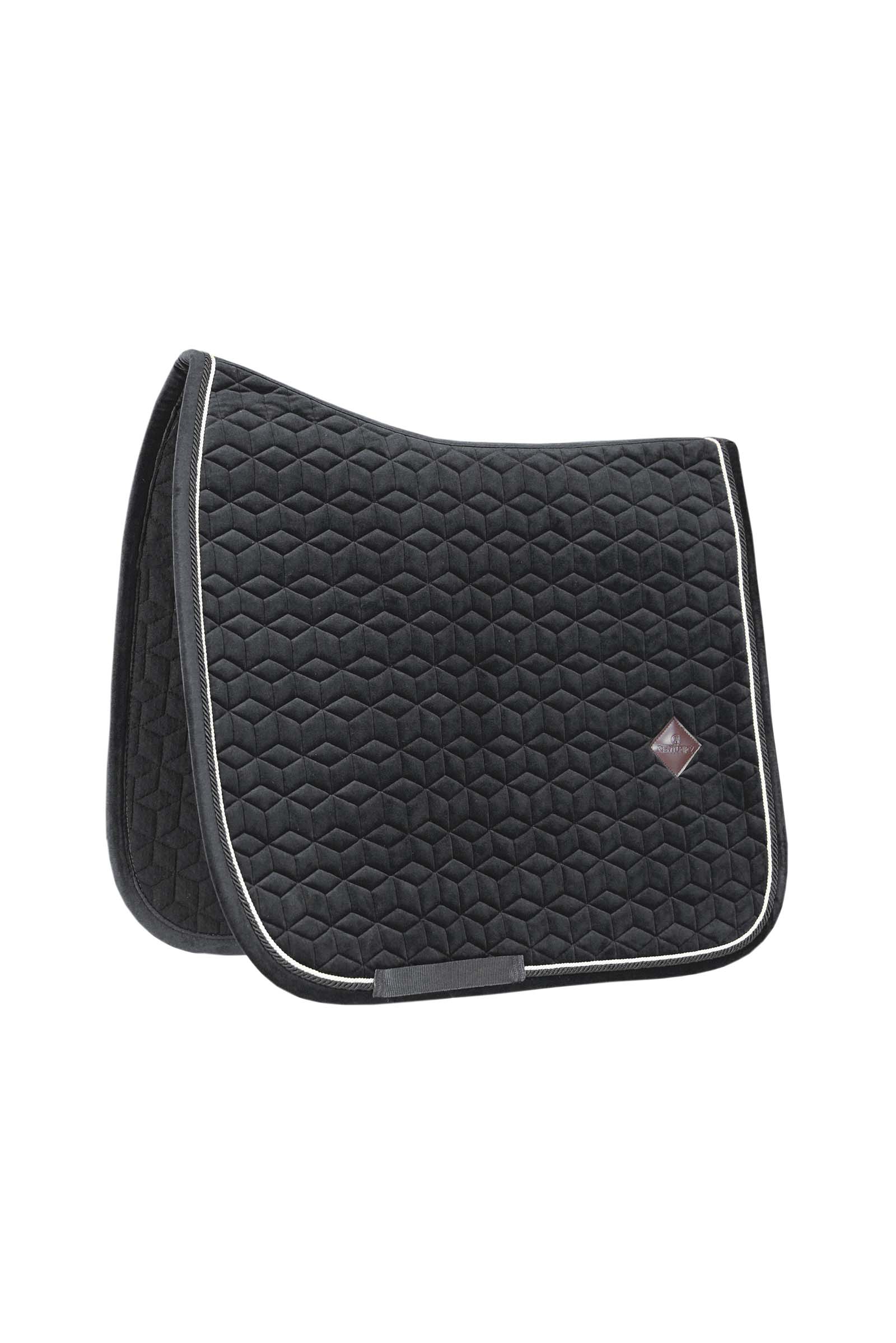 Black Kentucky Horsewear Basic Sottosella da dressage  Velvet